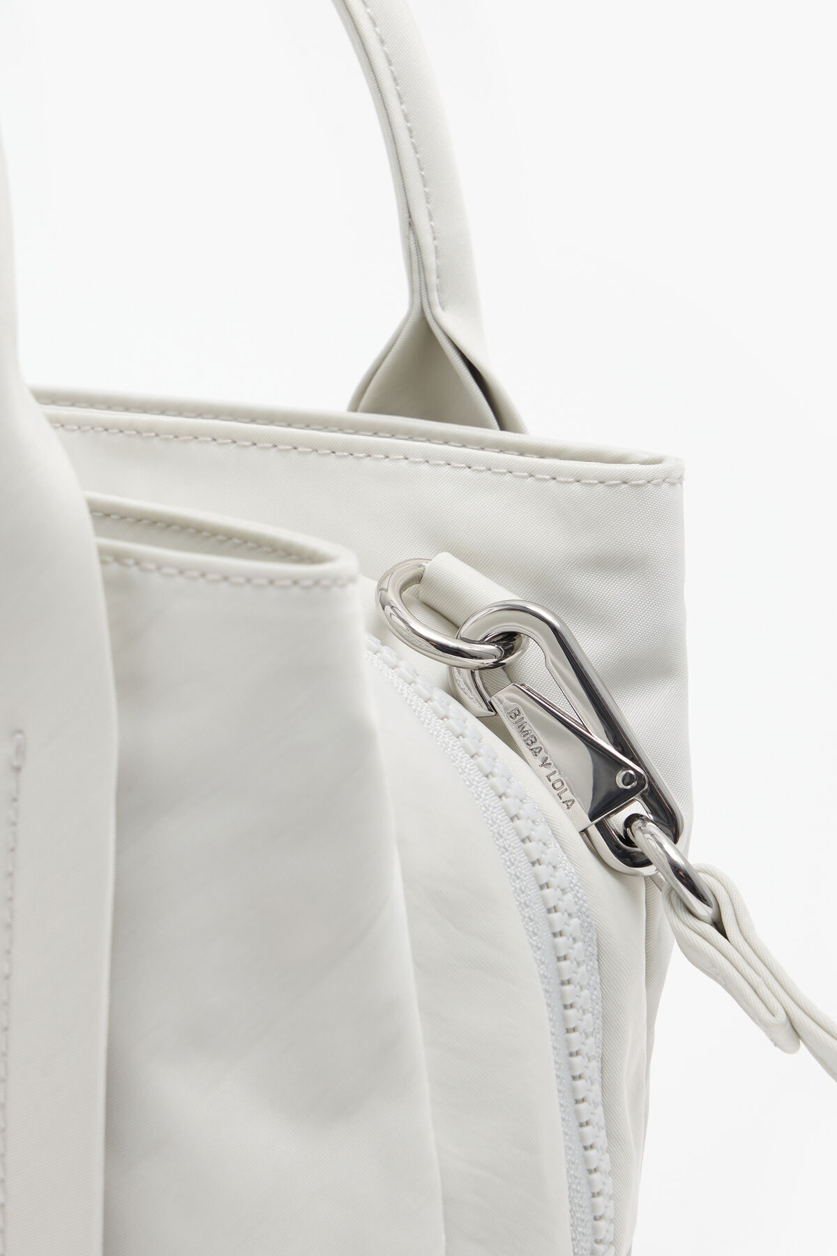 Bolso tote XS nylon gris