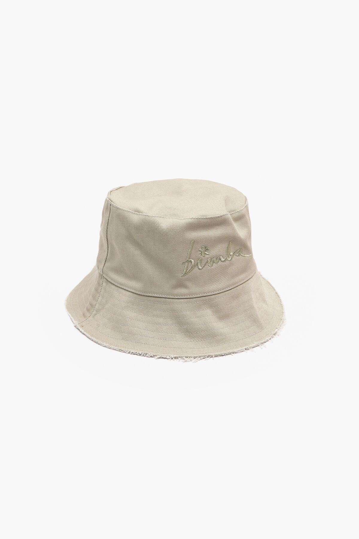 Gorro bucket algodón camel