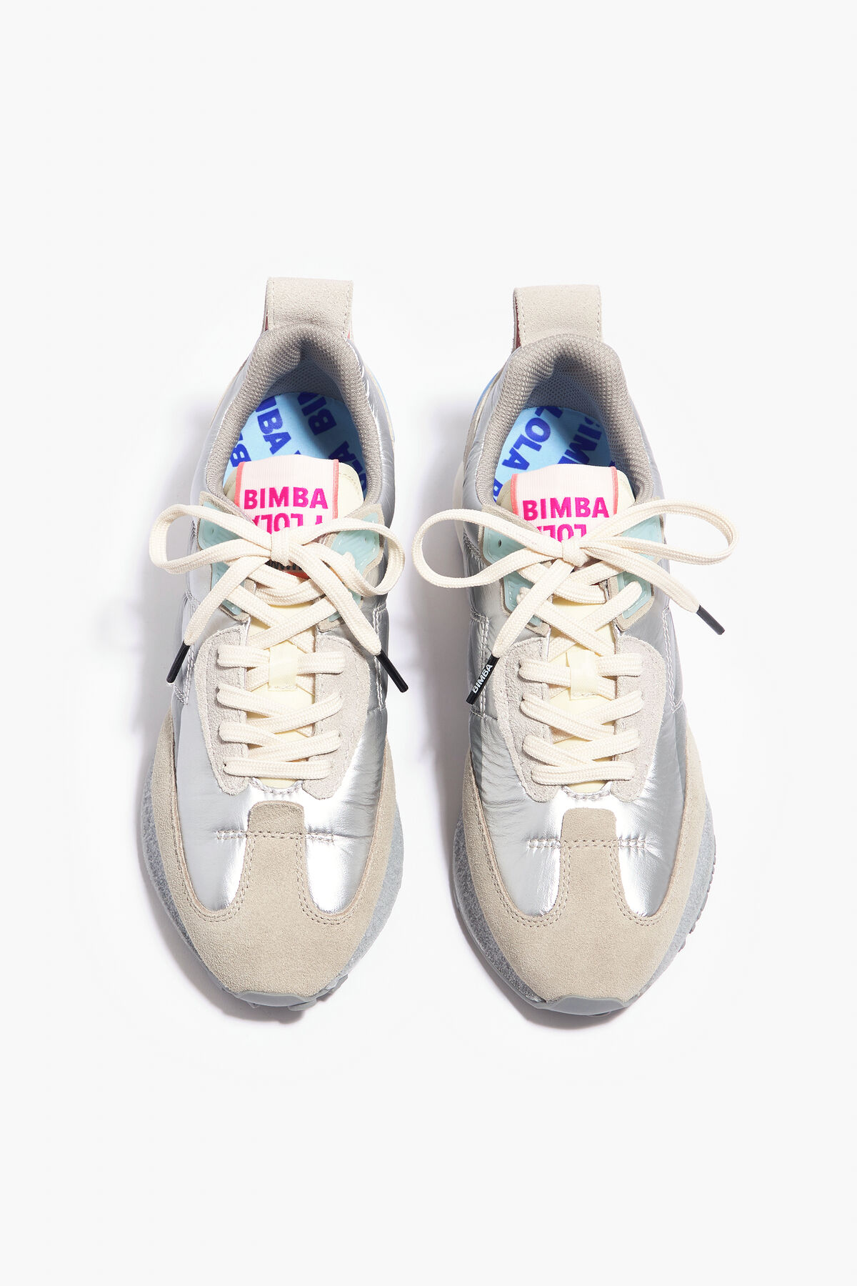 Deportiva Jogger plateada