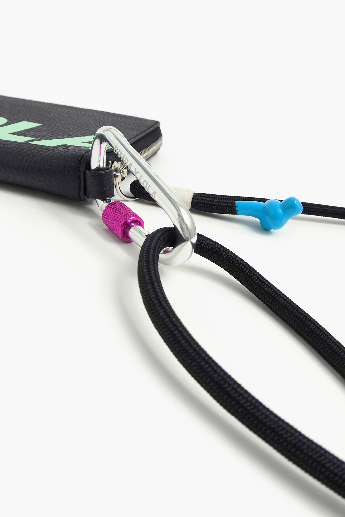 Minibolso multifunción piel negro