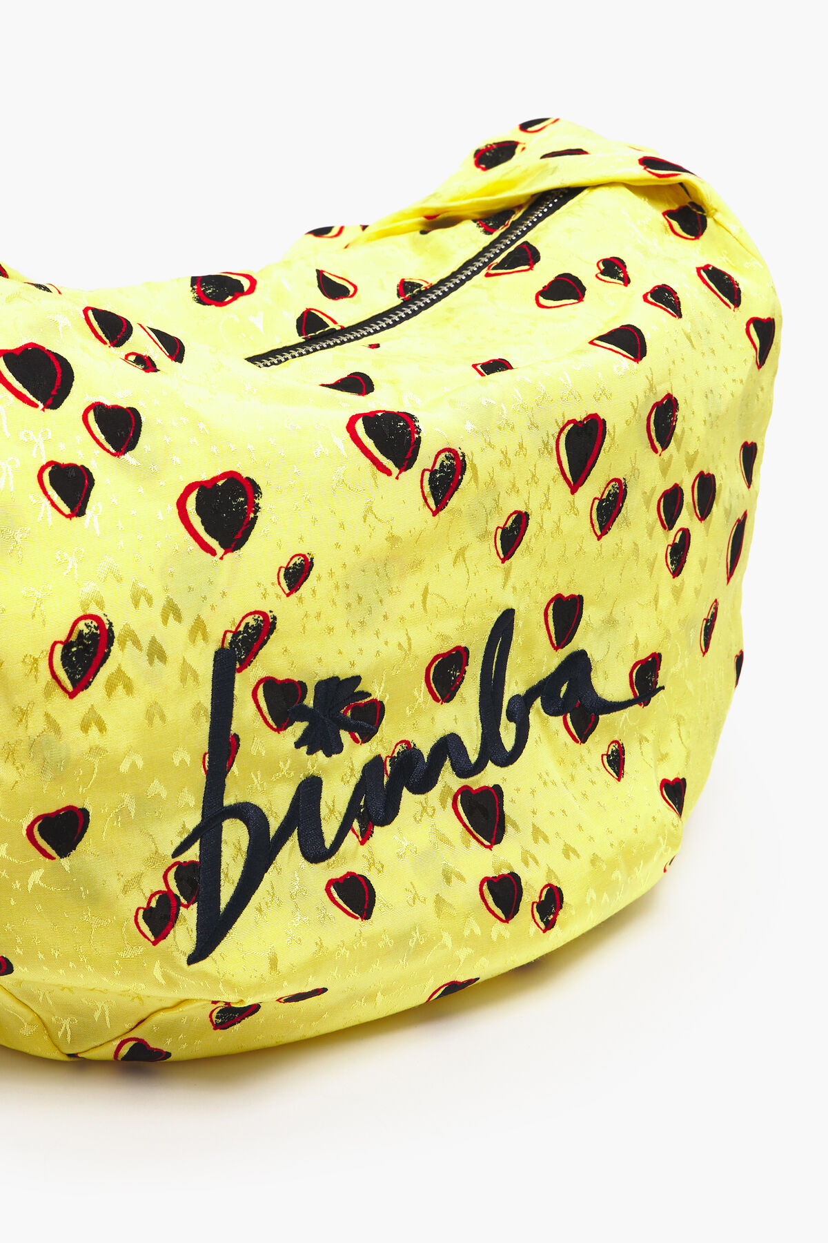 Bolso saca S Small Hearts amarillo