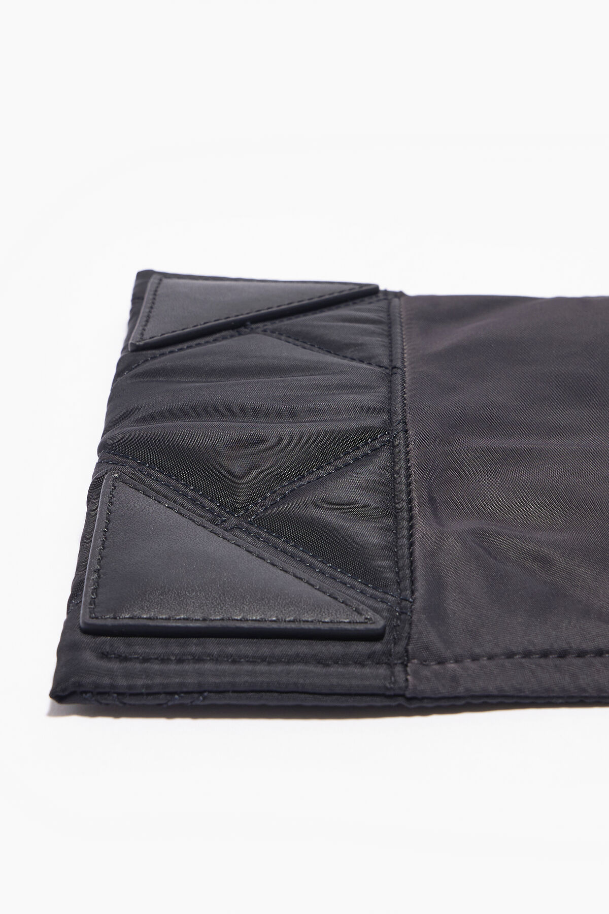 Bolso bandolera S nylon solapa negro