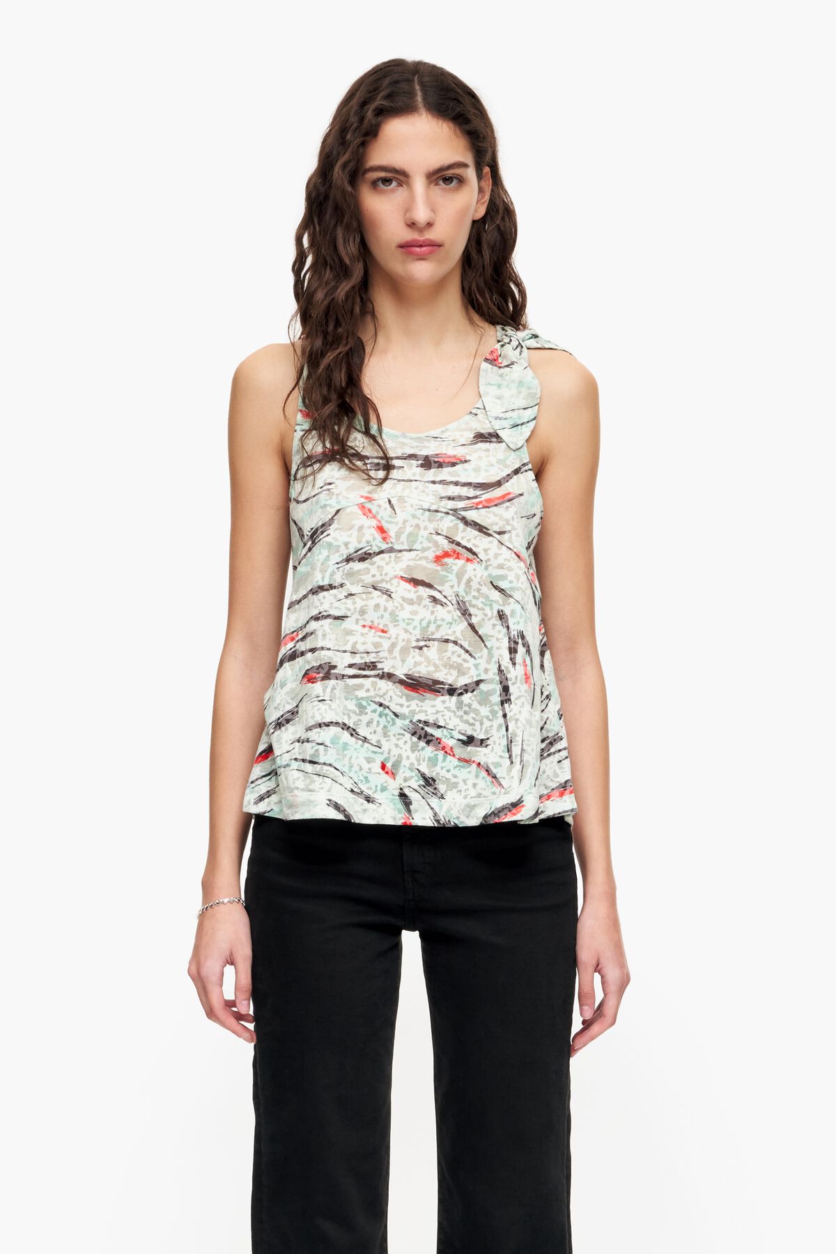 Camiseta print Butterfly Wing menta