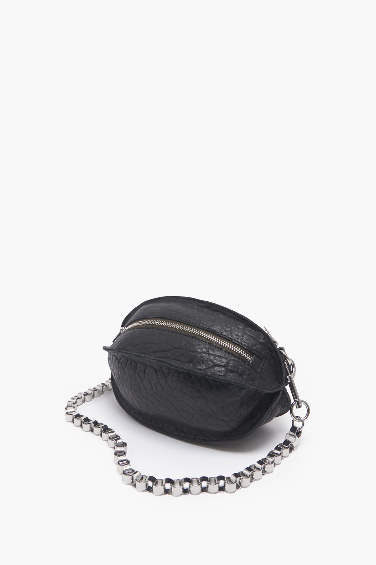 Bolso Pelota S piel negro