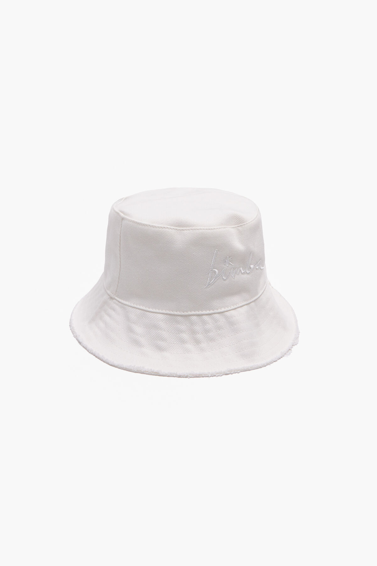 Gorro bucket algodón blanco