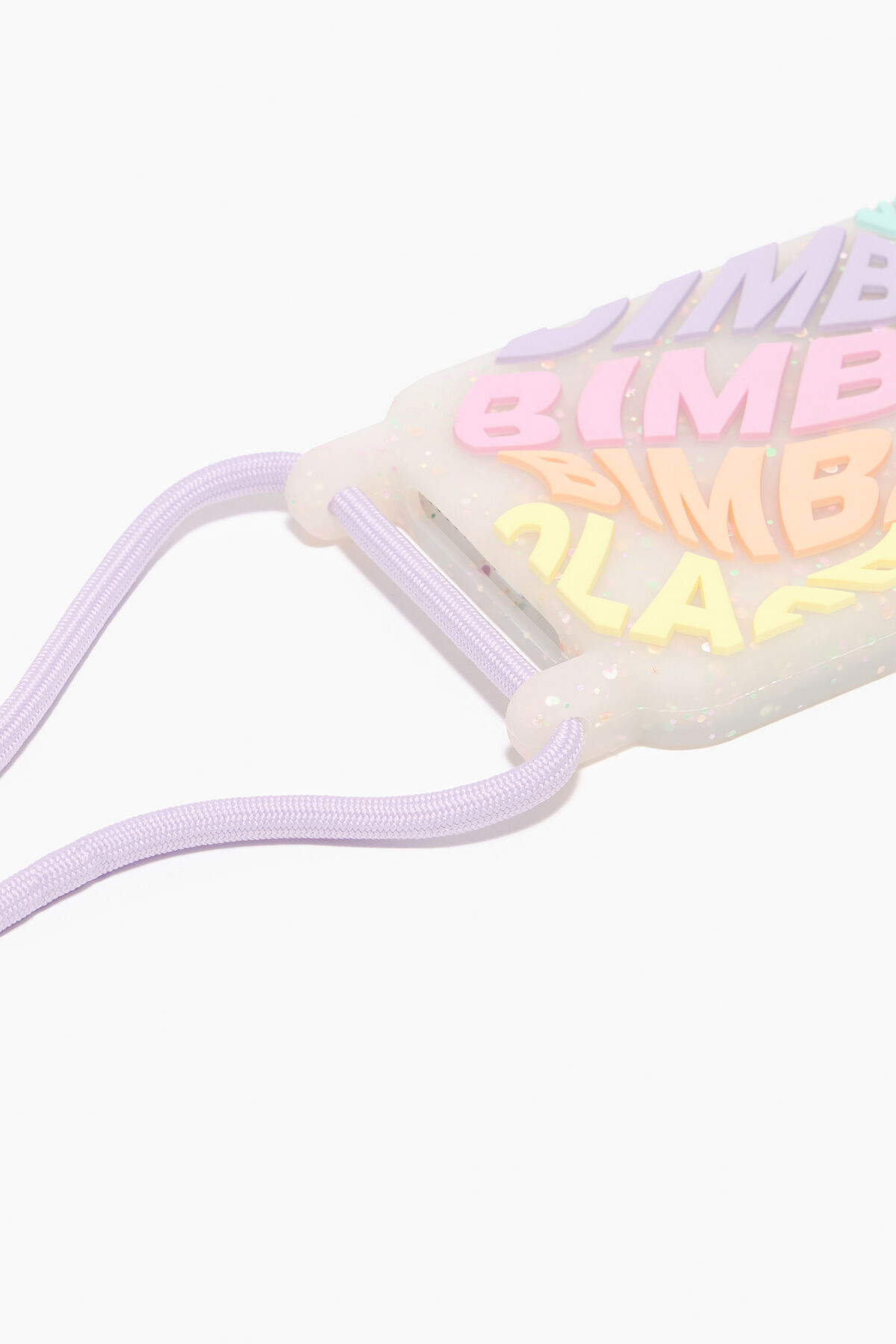 Funda iPhone 11 Pro Max transparente logo multicolor