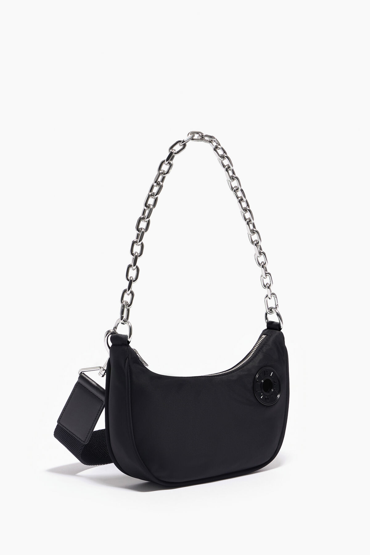 Bolso Moon S nylon negro