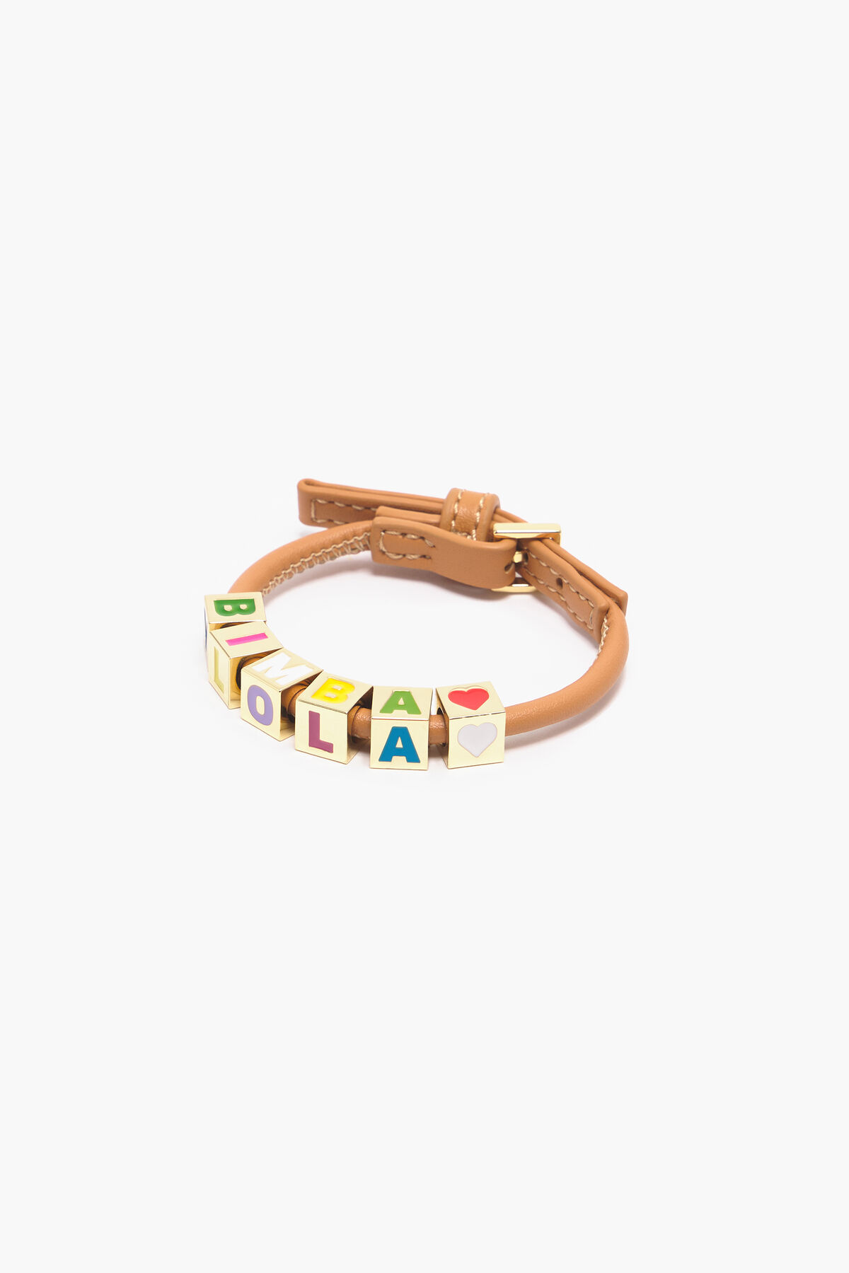 Pulsera piel marrón