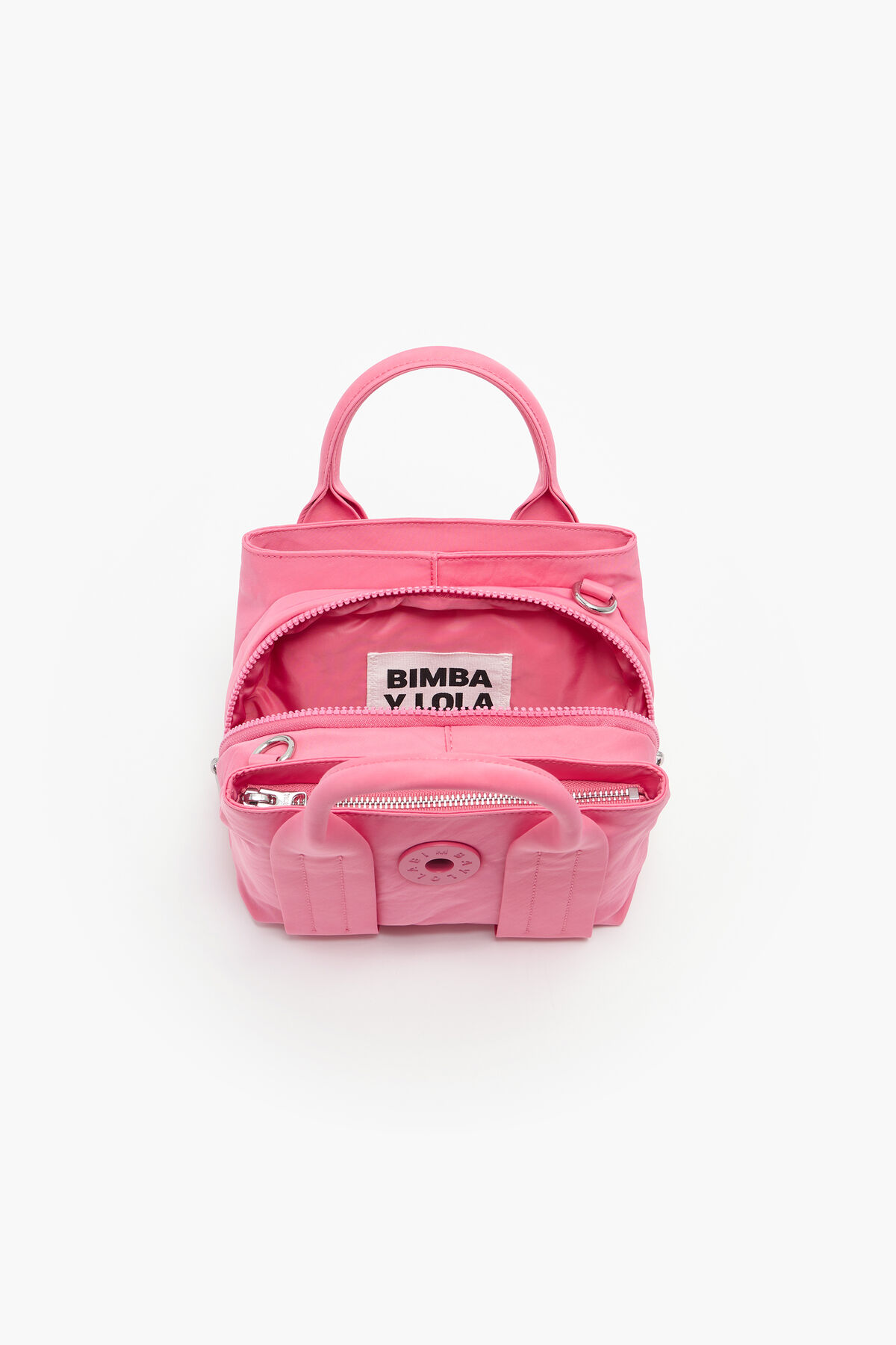 Bolso tote XS nylon rosa