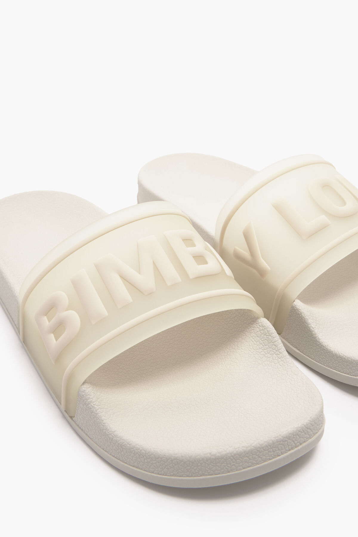 Chancla pala logo blanca