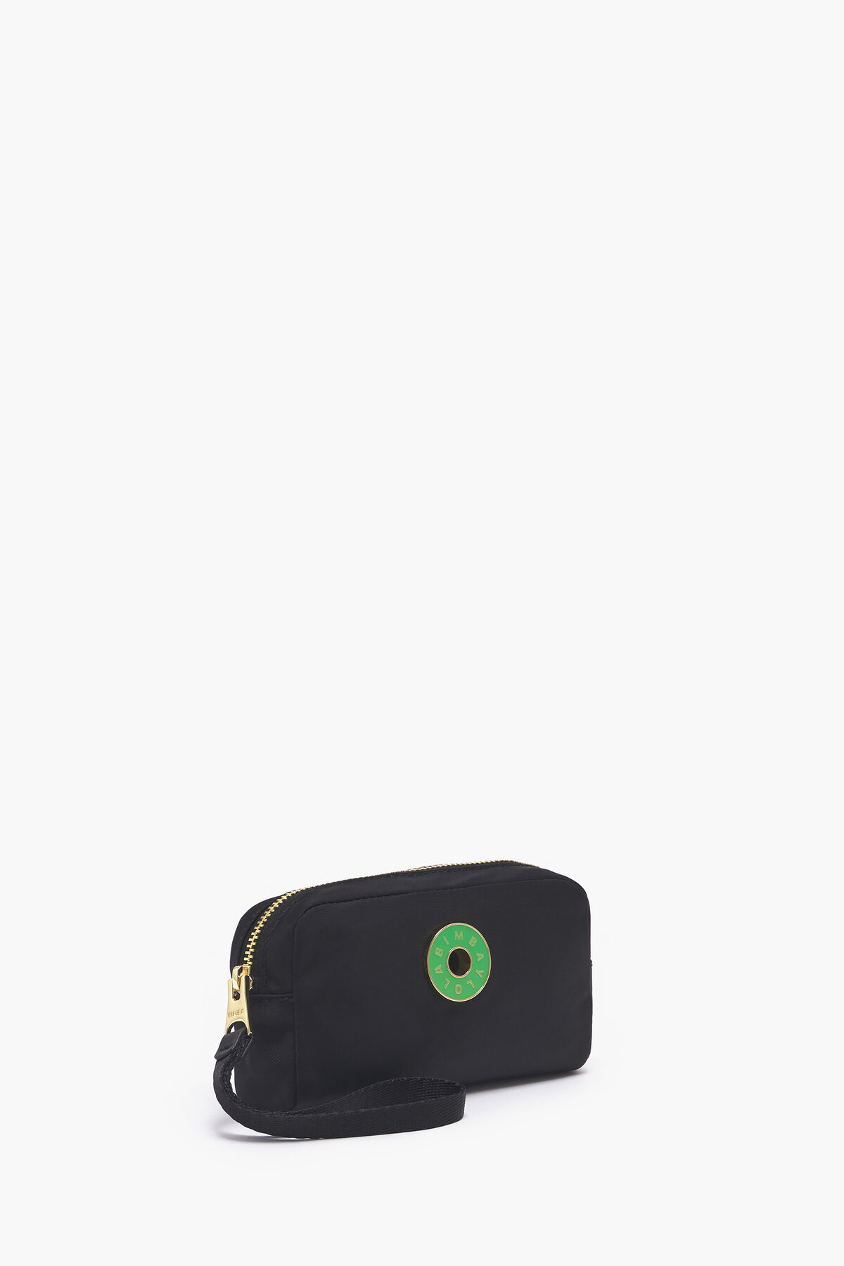 Neceser rectangular S nylon negro