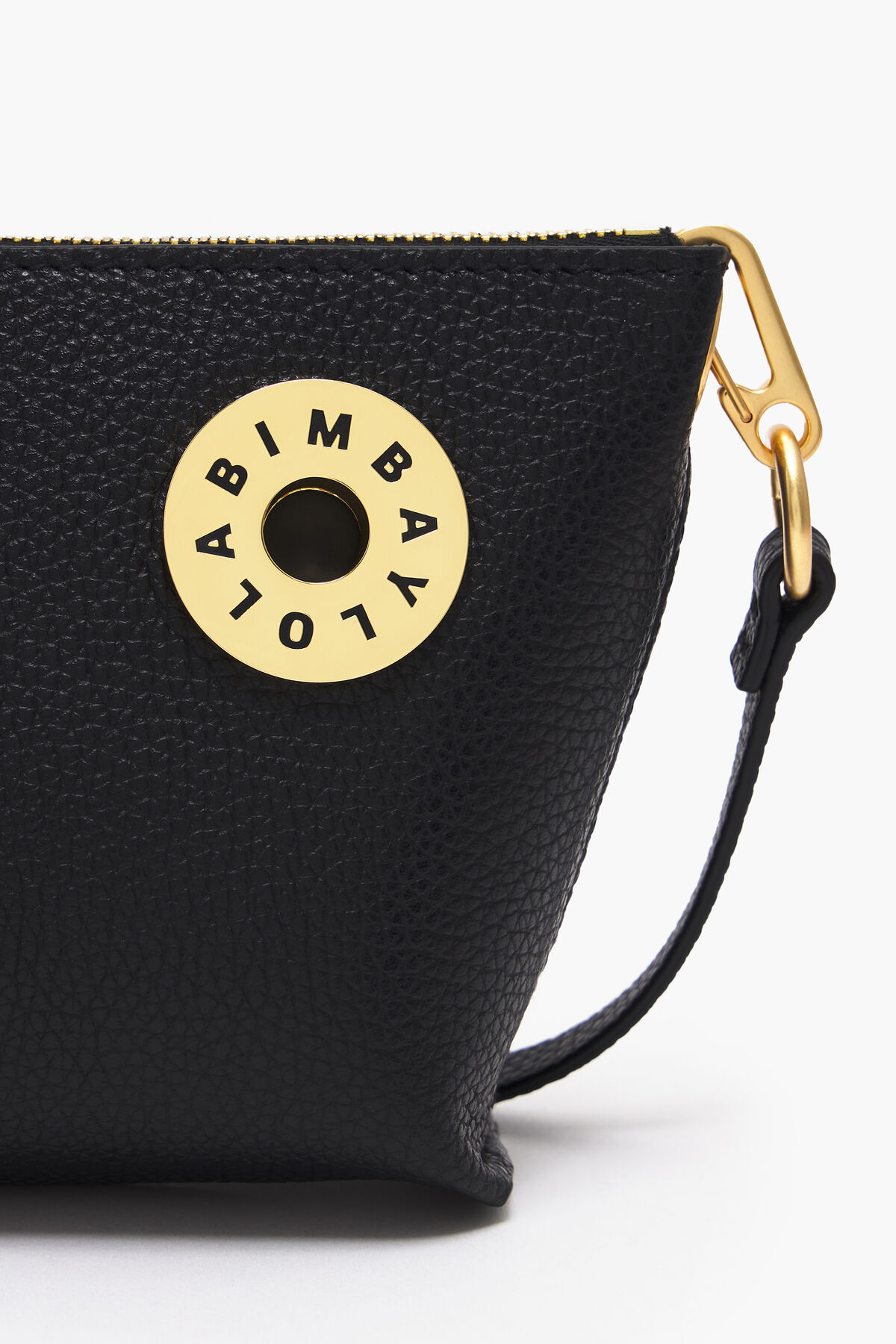 Bolso bandolera XS trapecio piel negro