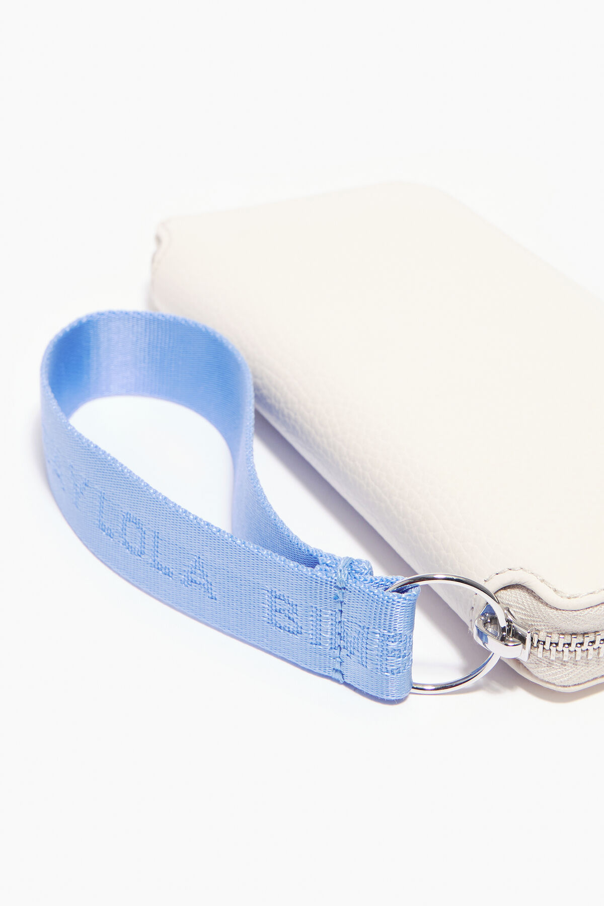 Billetera libro piel blanca