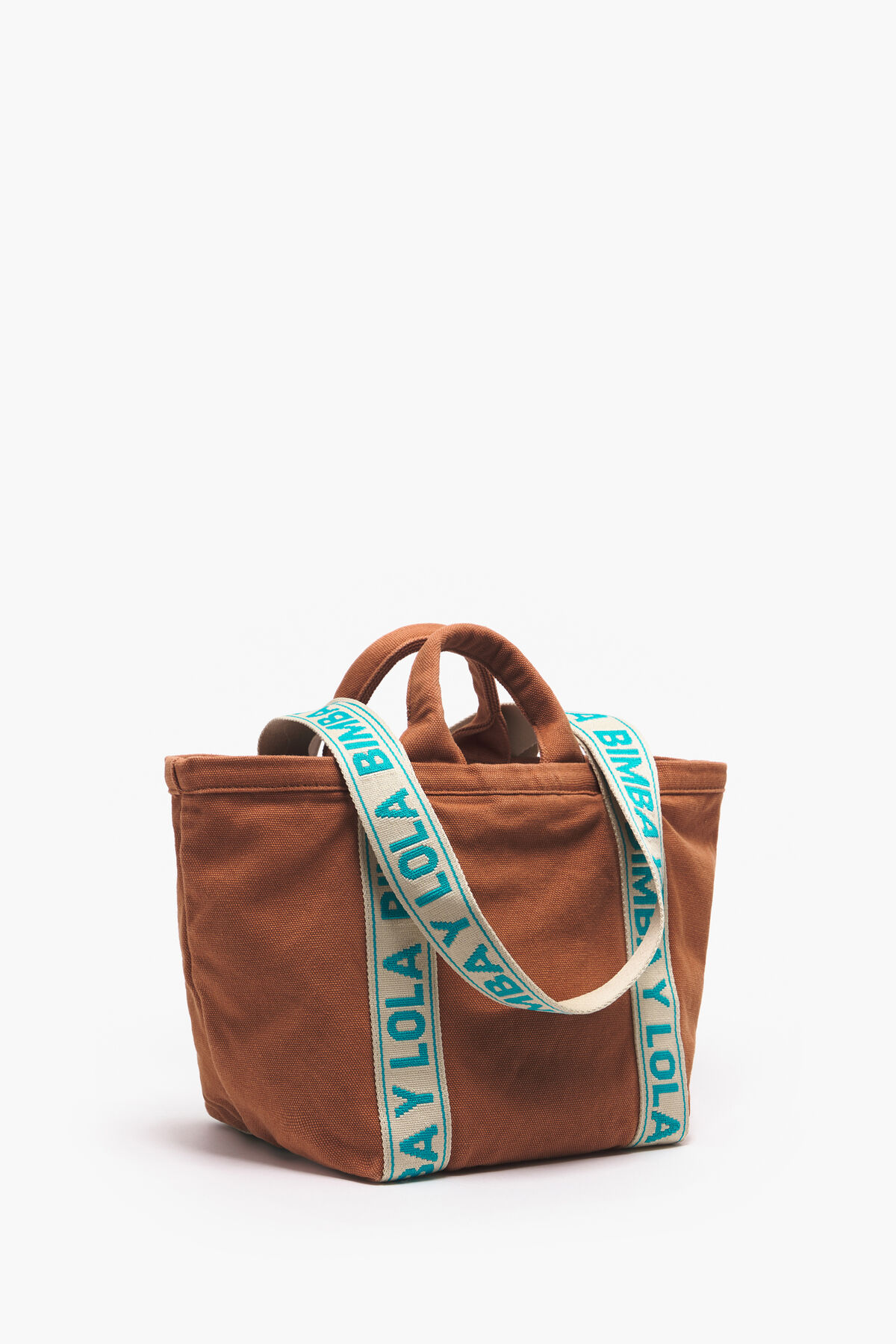 Bolsa shopper S canvas tostado