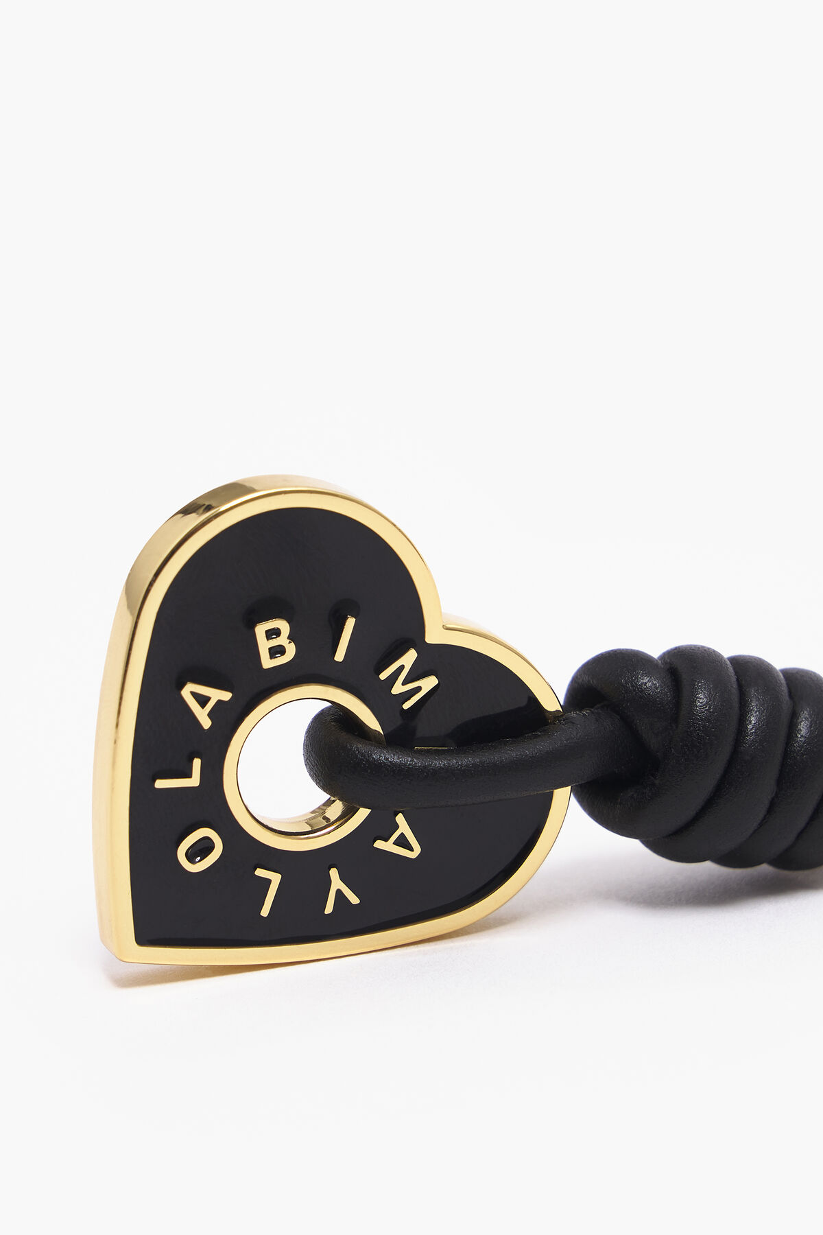 Llavero corazón negro