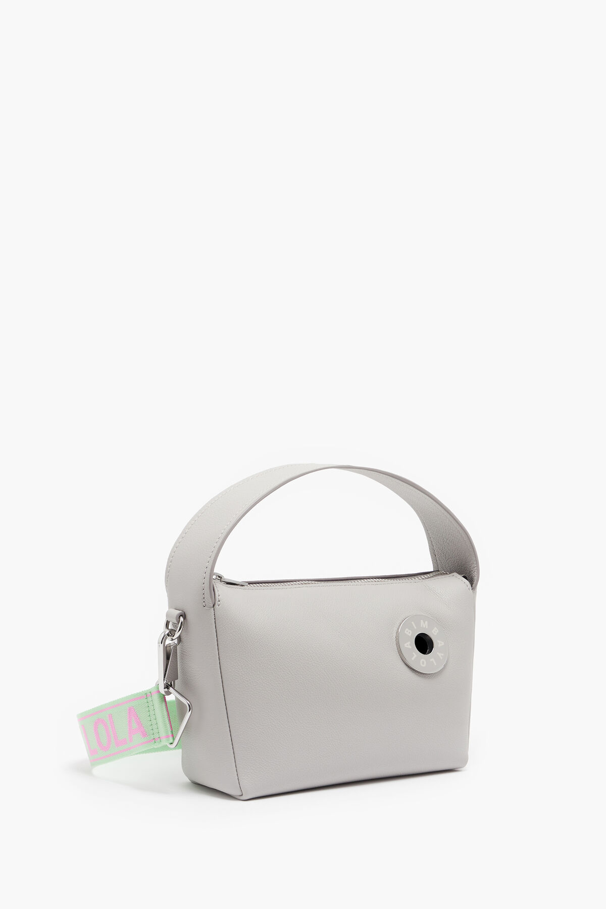 Bolso hobo M piel gris