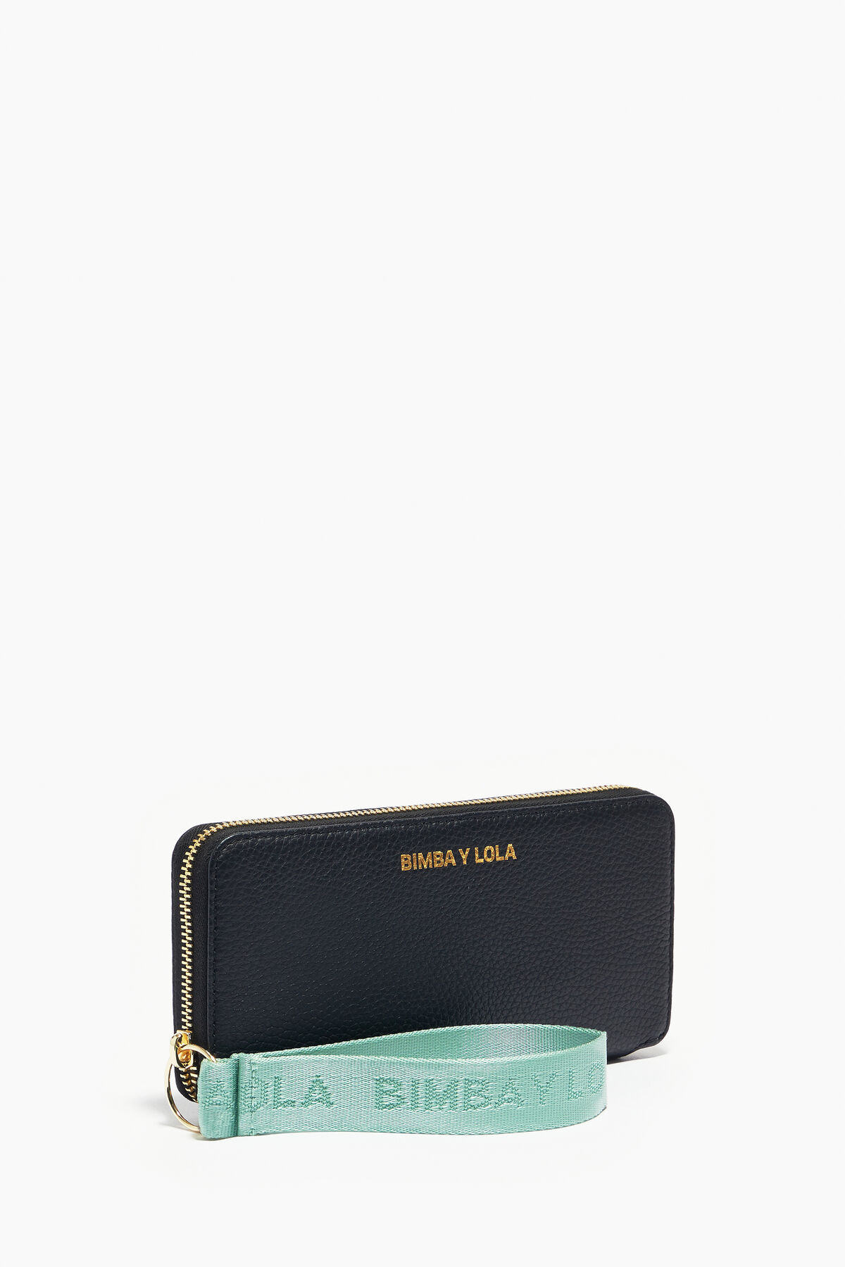 Billetera libro piel negra