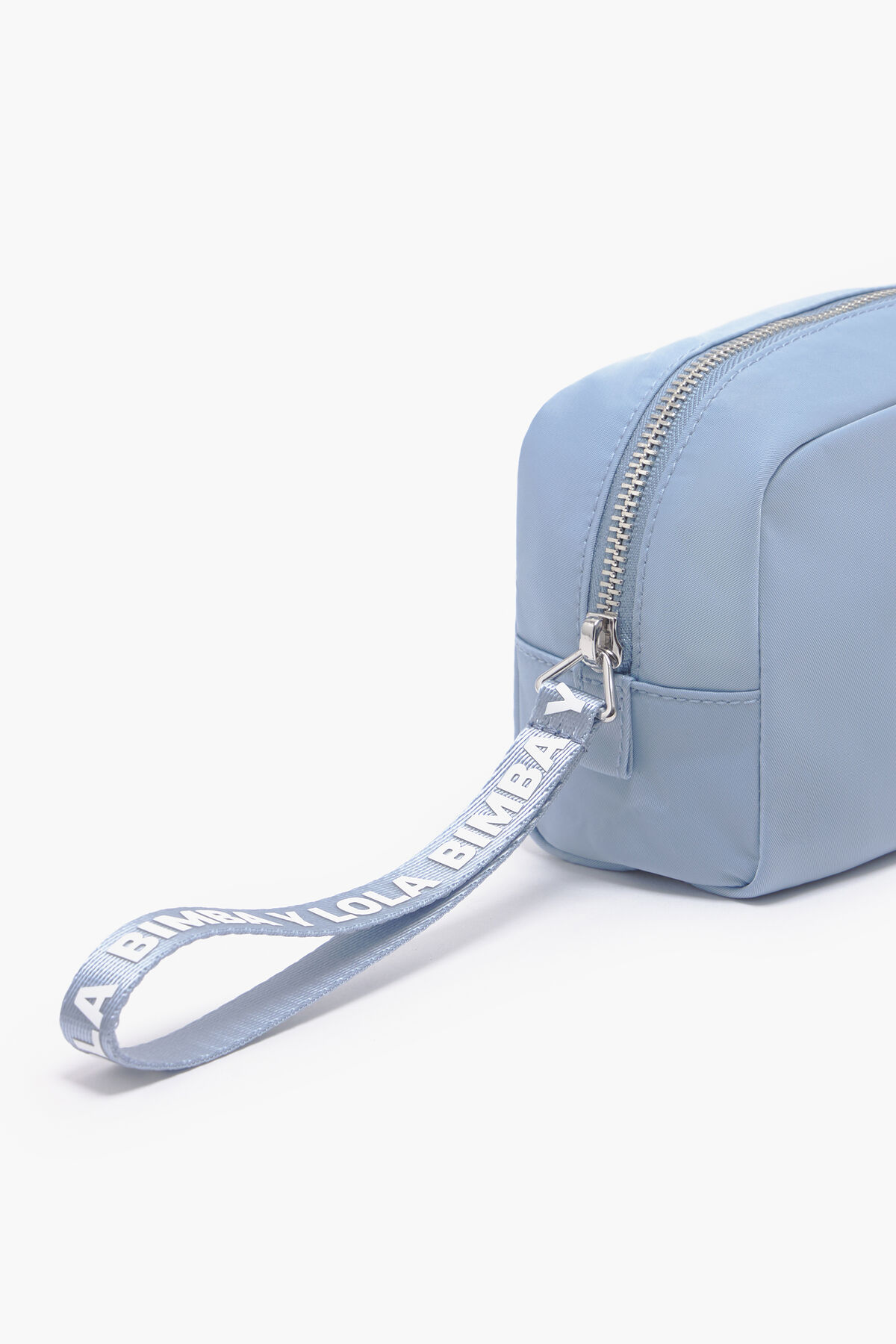 Neceser rectangular S nylon azul