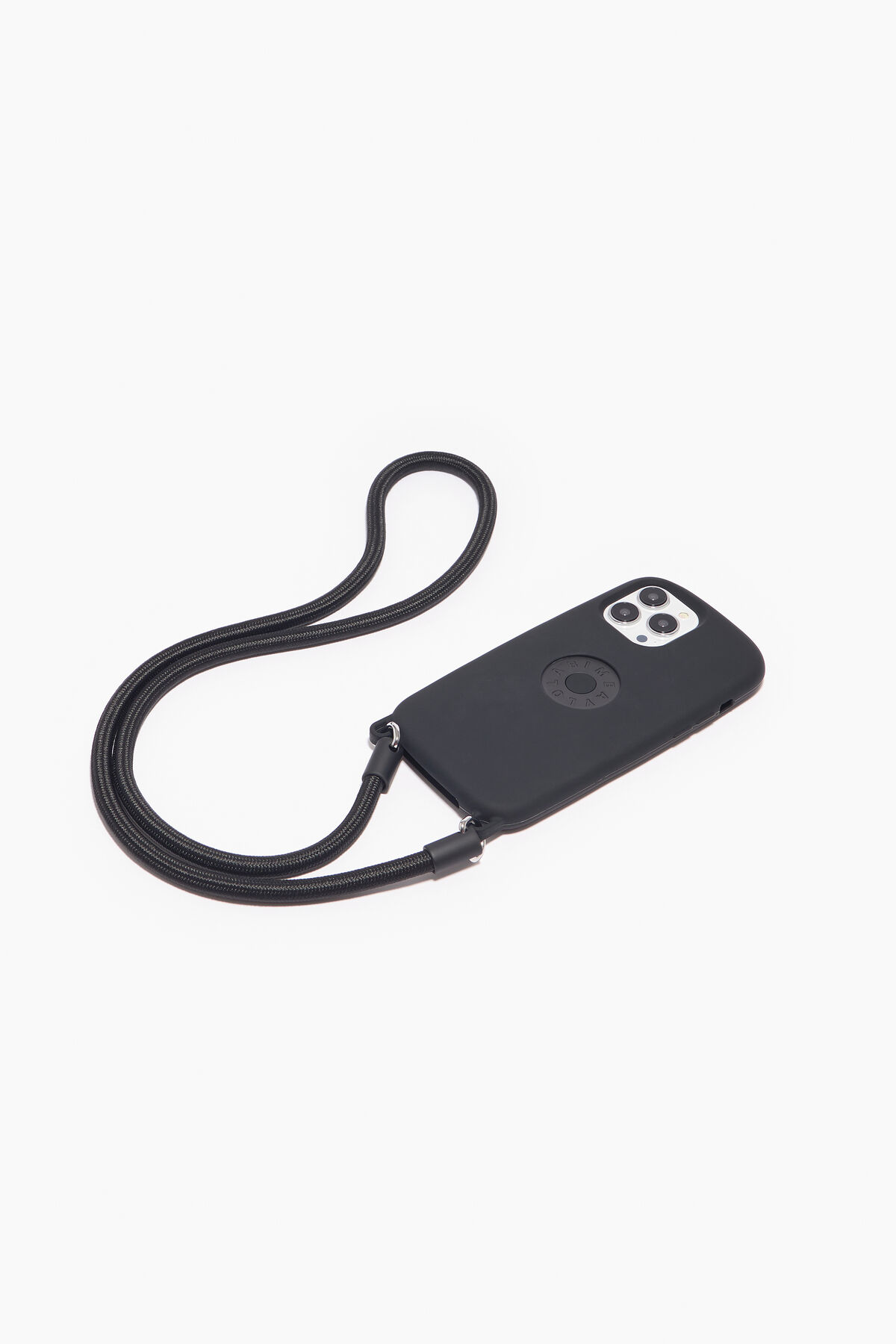 Funda iPhone 13 Pro Max logo negra