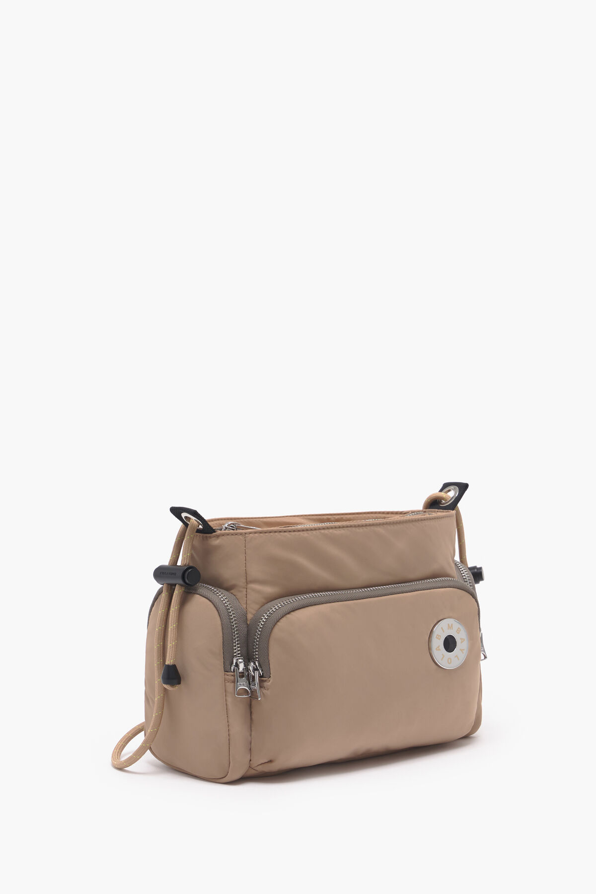 Bolso bandolera S nylon camel