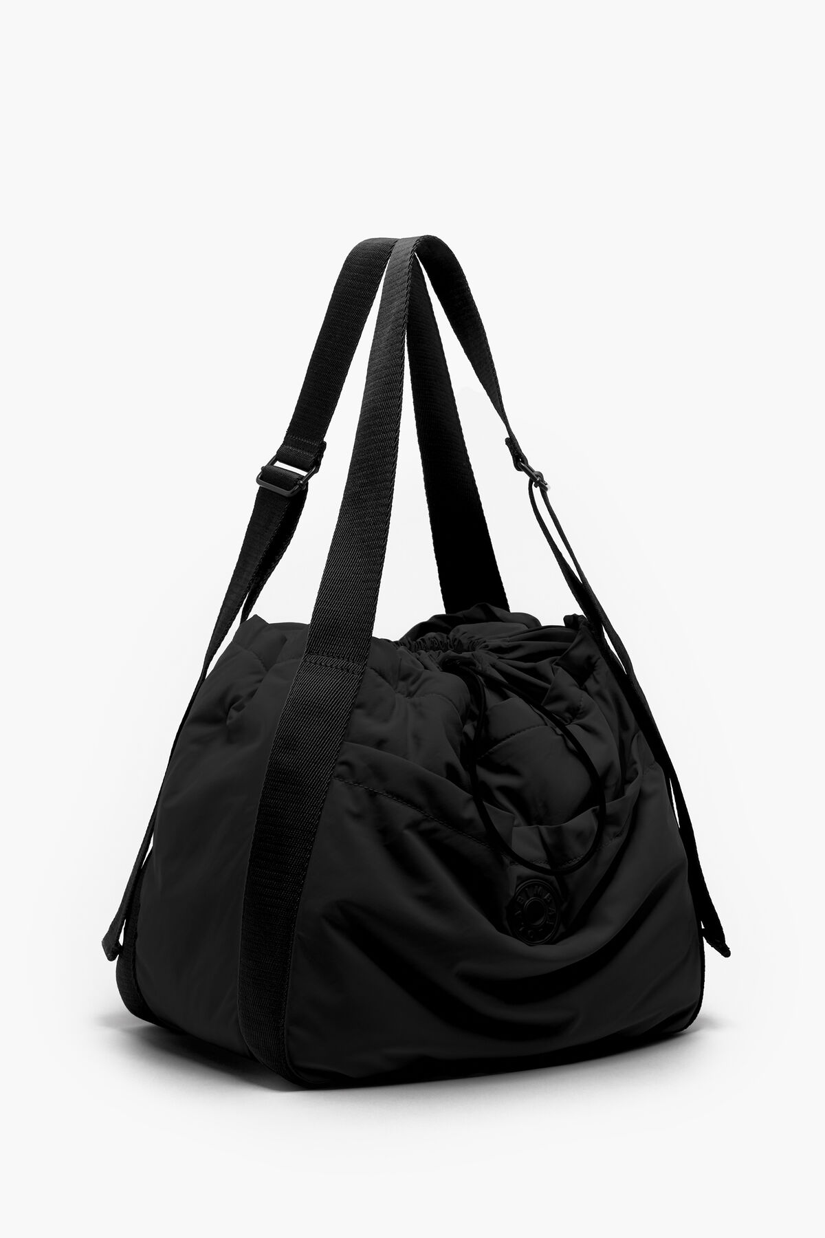 Bolso saca L nylon negro