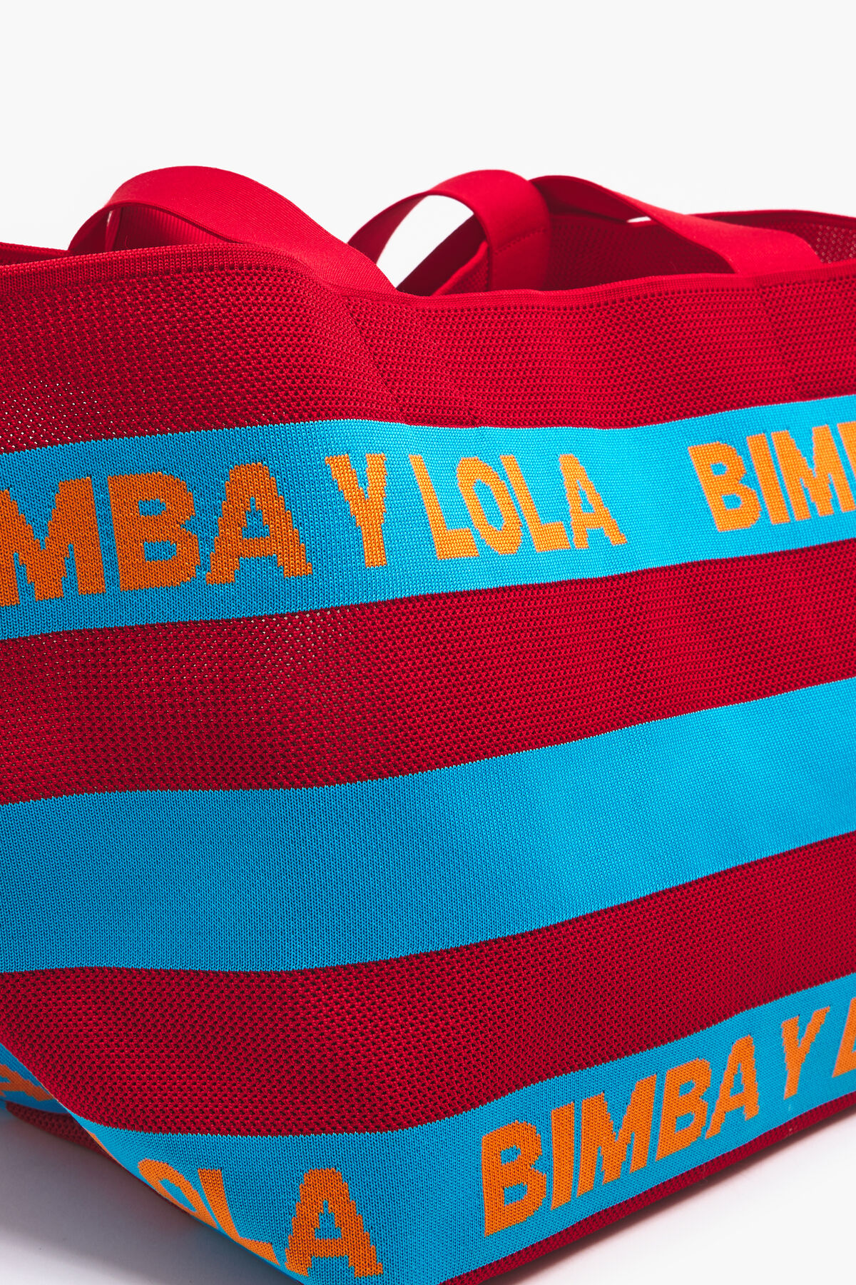 Bolsa shopper XL punto rojo