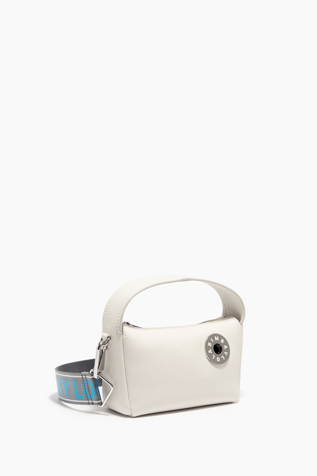 Bolso hobo S piel blanco