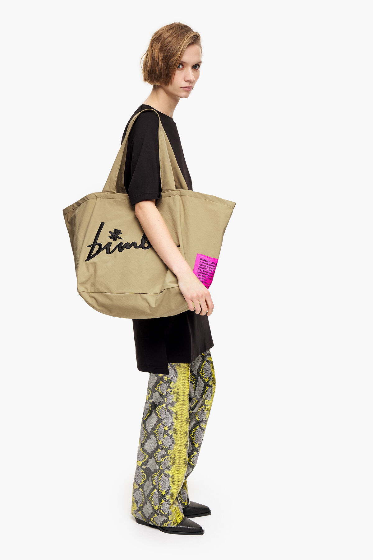 Bolsa shopper XL nylon natural