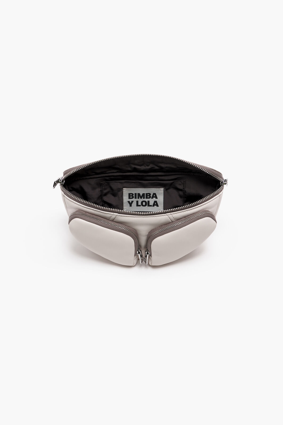 Bolso riñonera Pocket S piel blanco