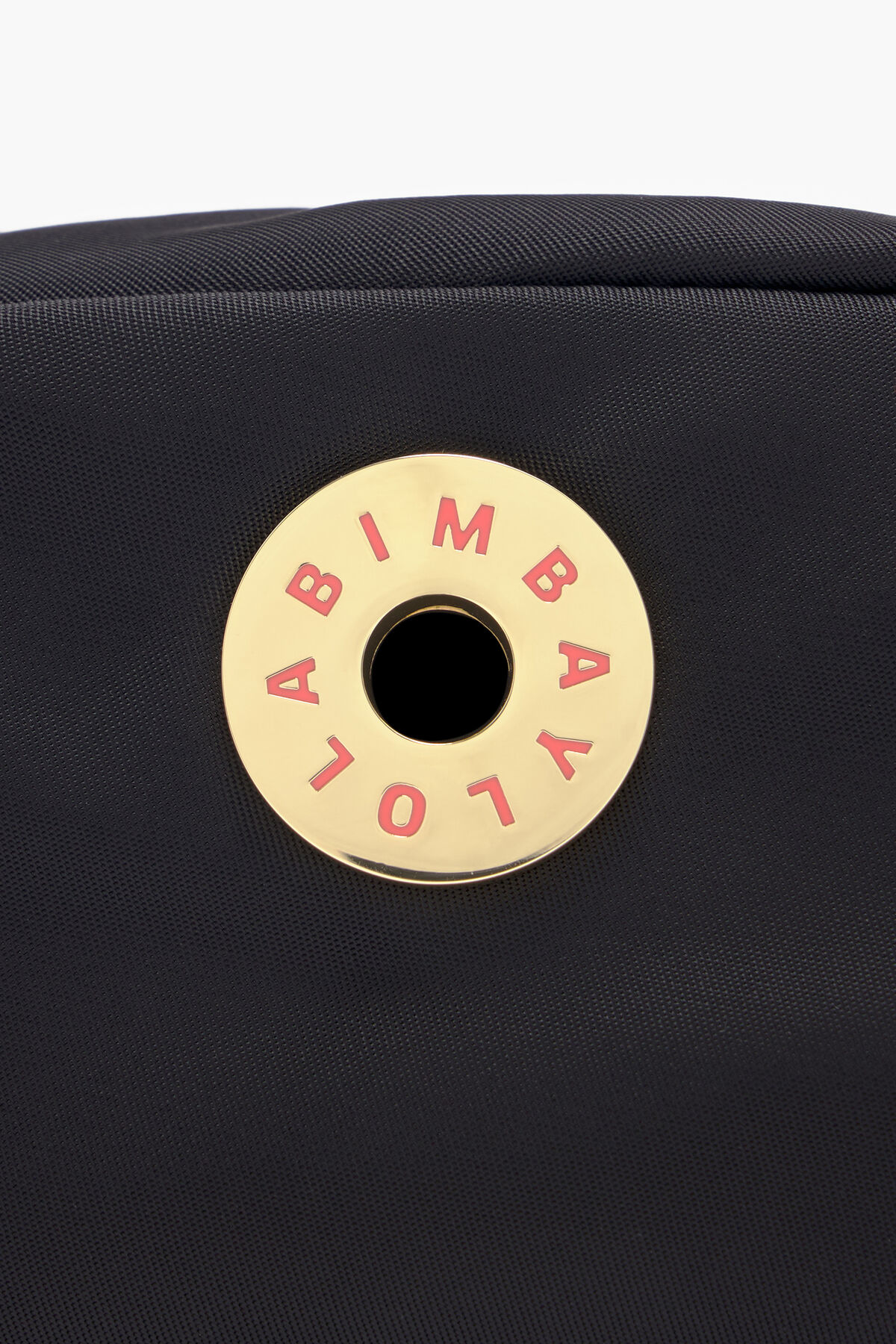 Neceser media luna S nylon negro