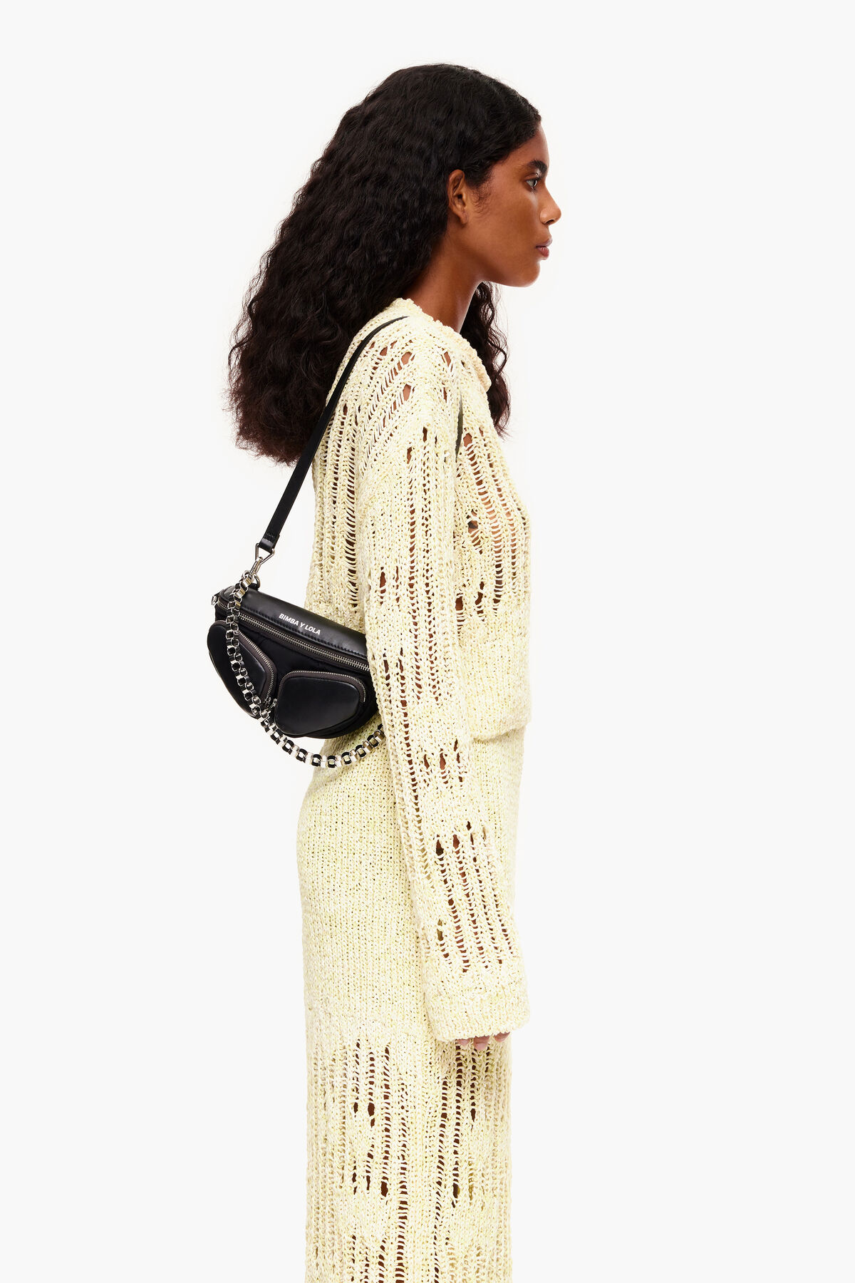 Bolso riñonera Pocket XS piel negro