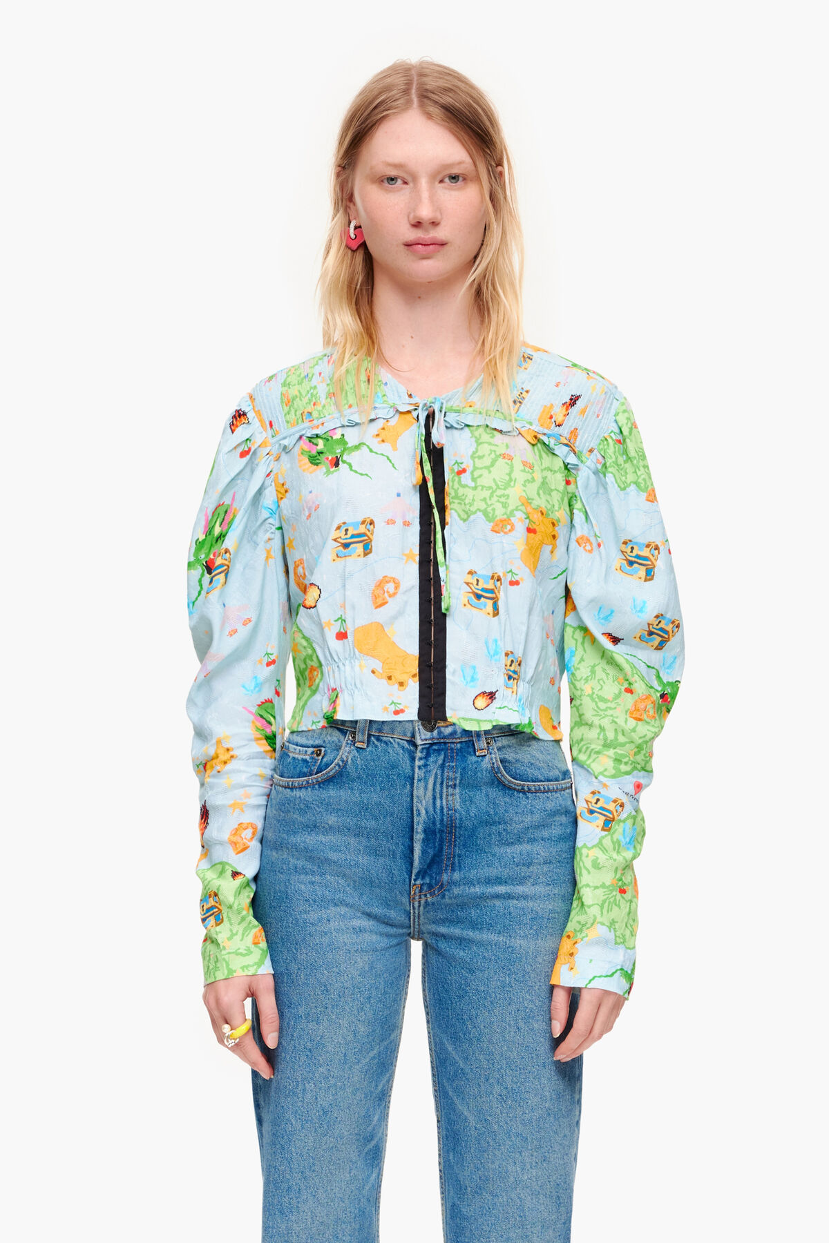 Blusa corta Vigo Game