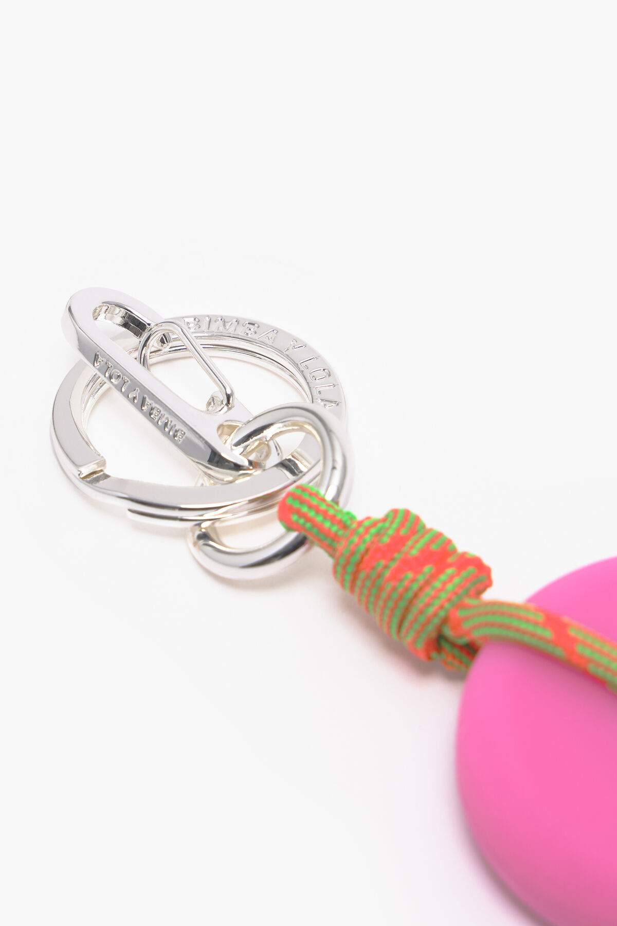 Llavero silicona logo naranja