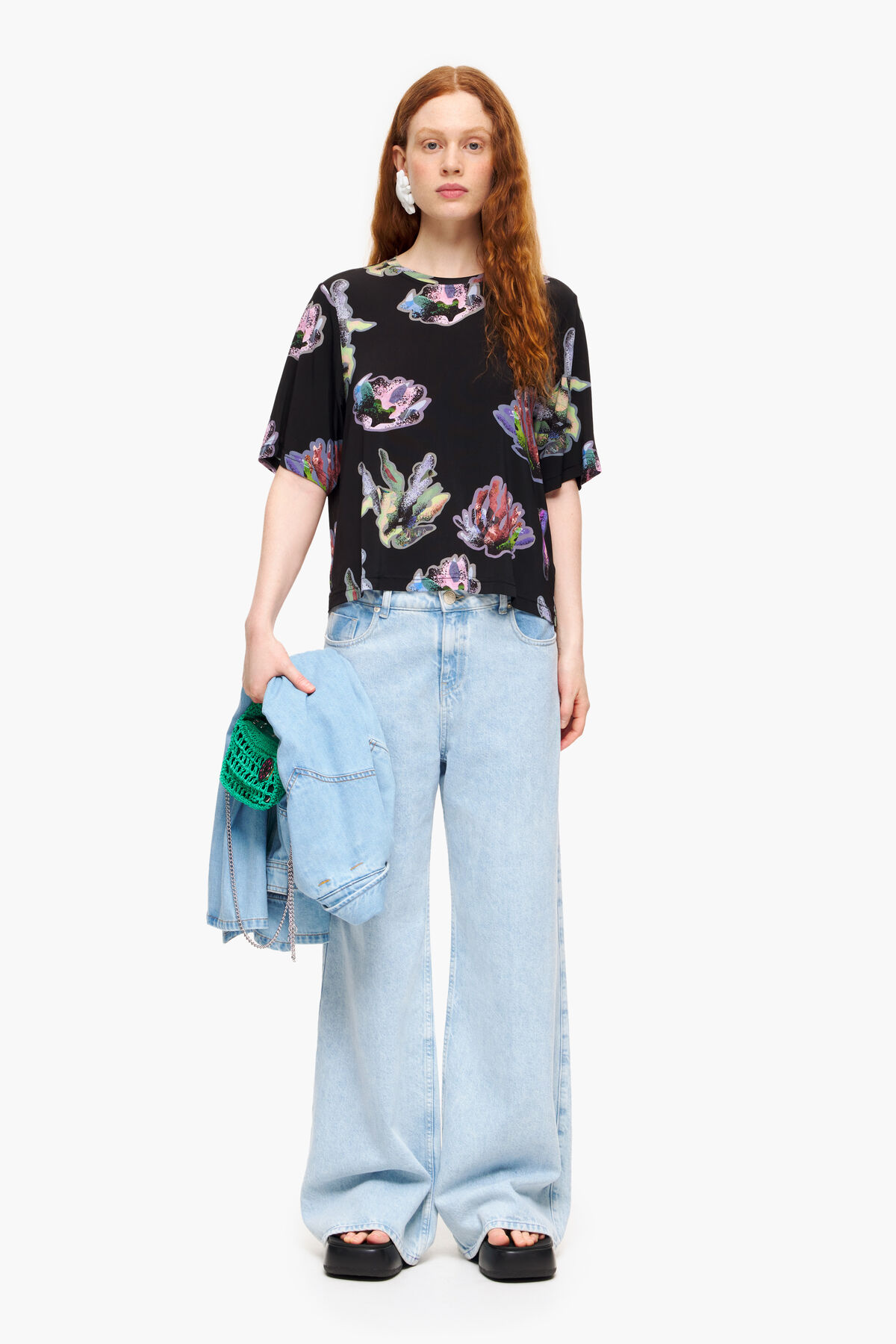 Camiseta Coral gris oscuro