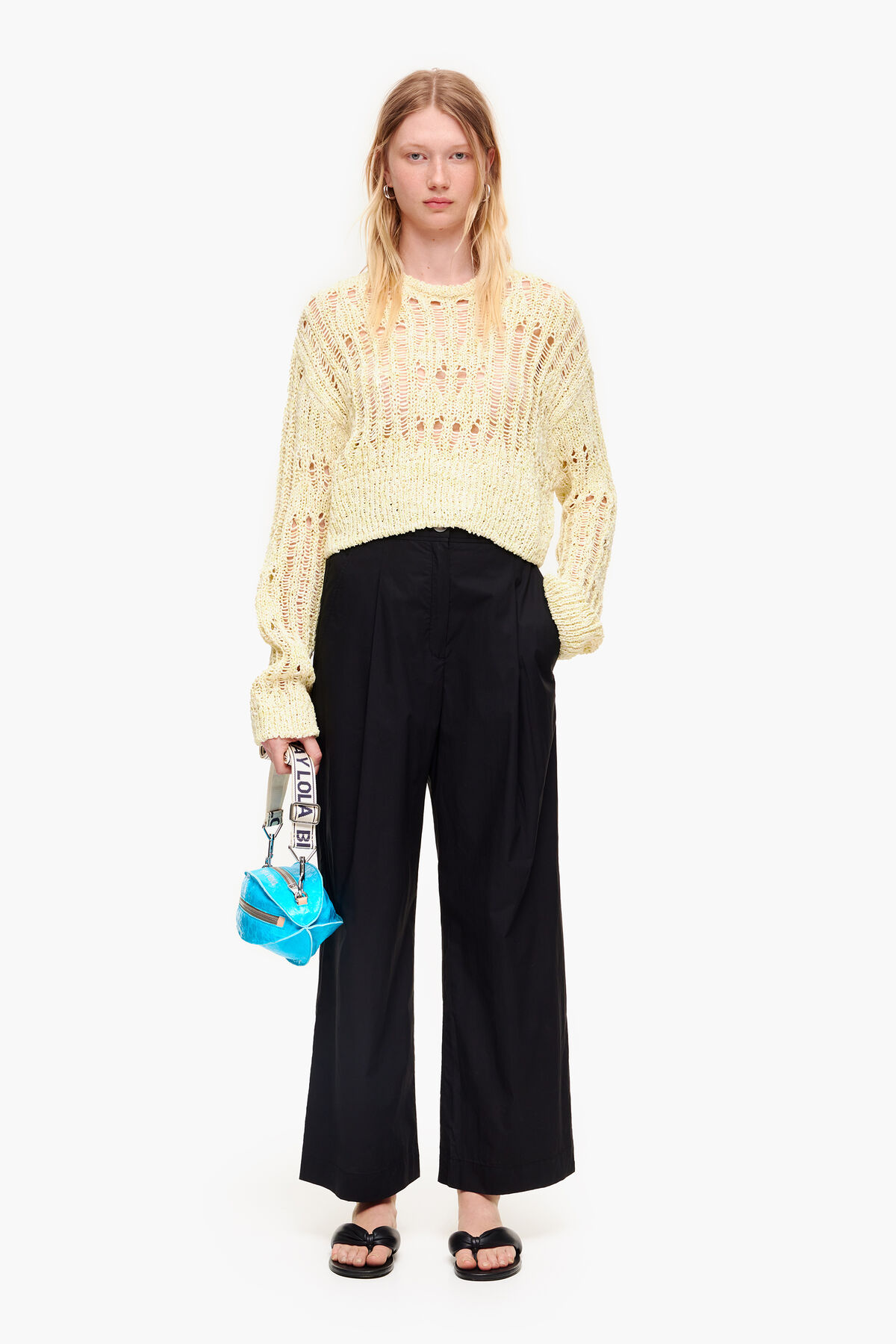 Pantalón popelín negro