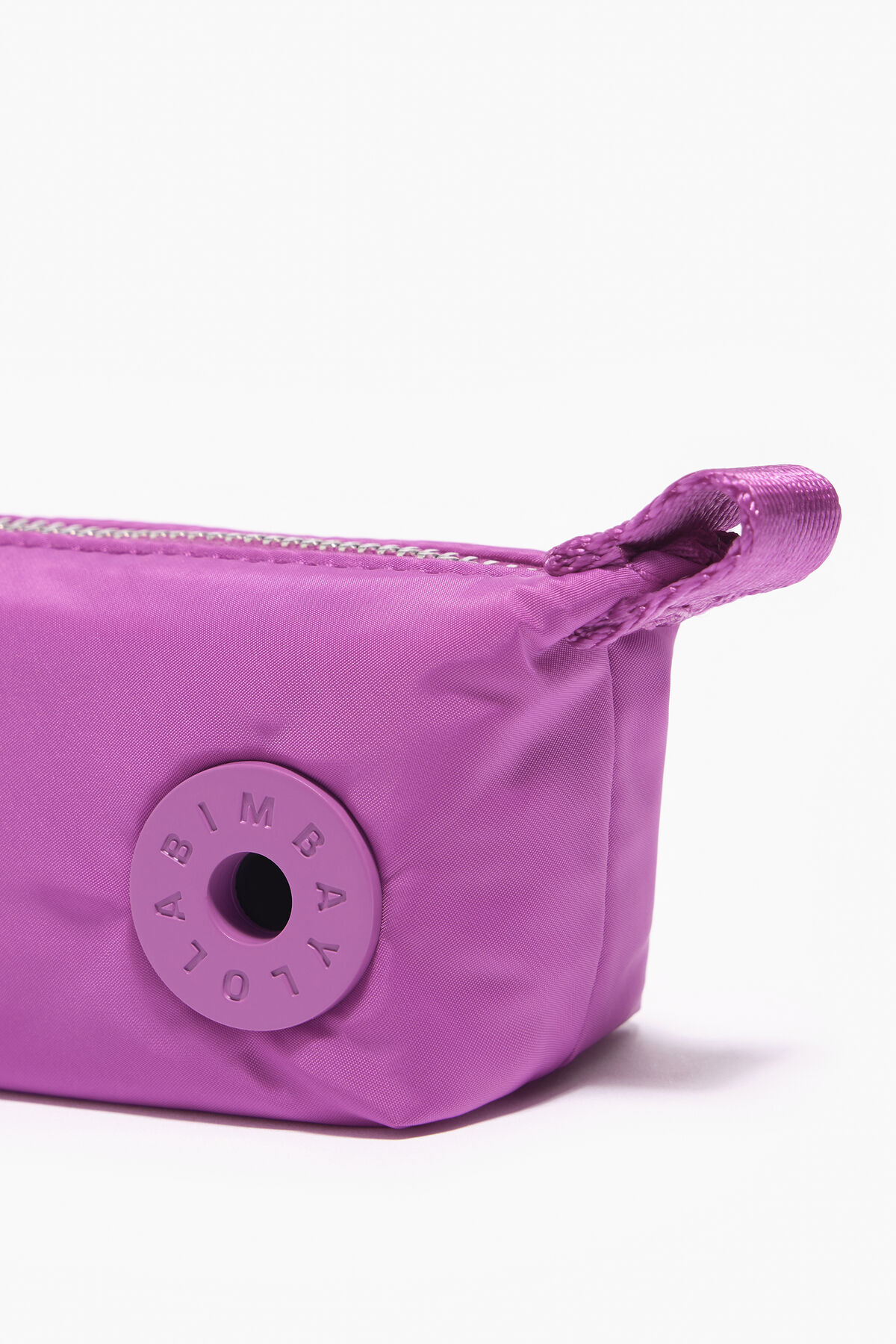 Monedero mini trapecio rosa