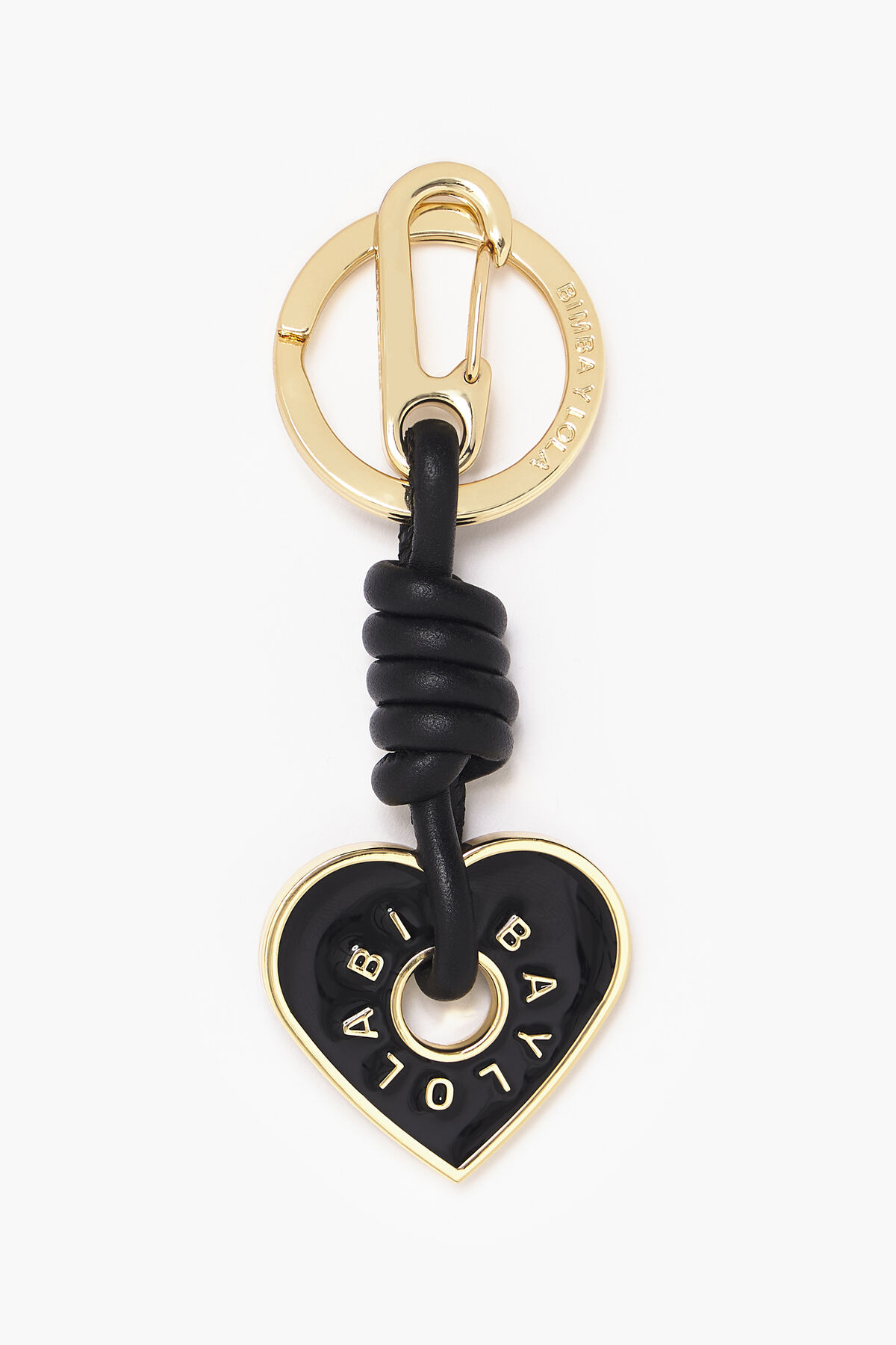 Llavero corazón negro