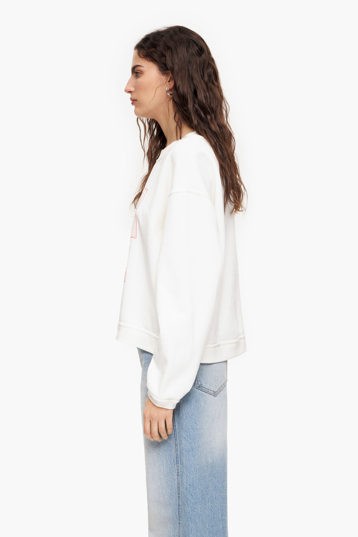 Sudadera logo blanca