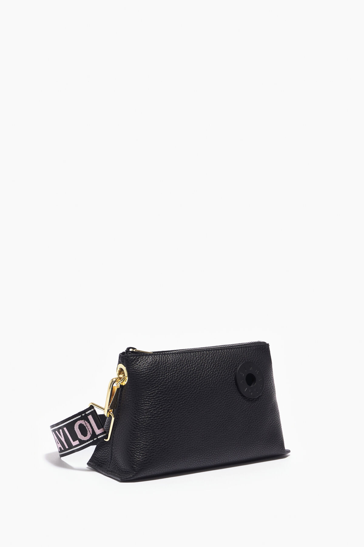 Bolso trapecio S piel negro