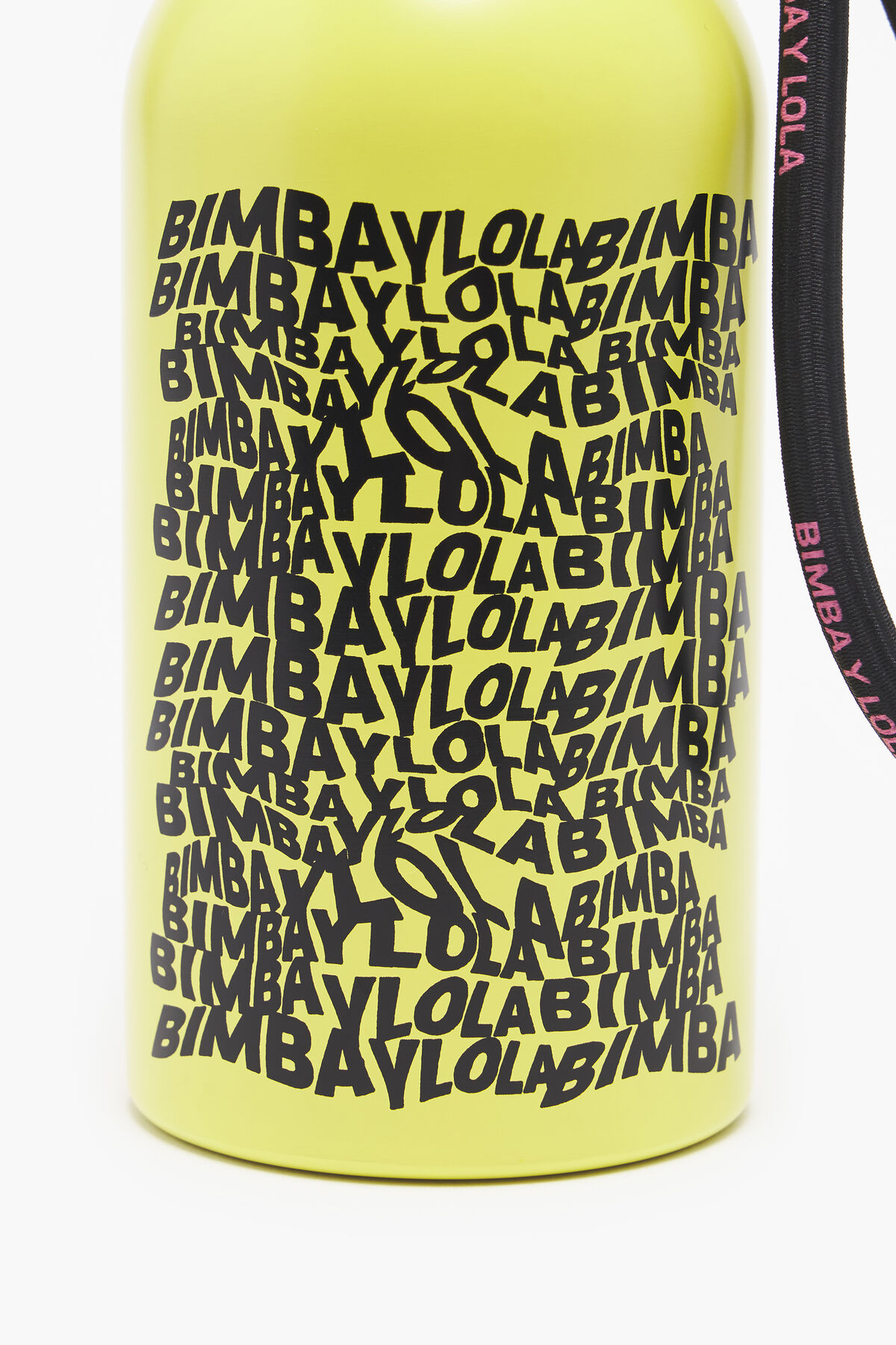 Botella acero inoxidable Bimba Ola amarilla