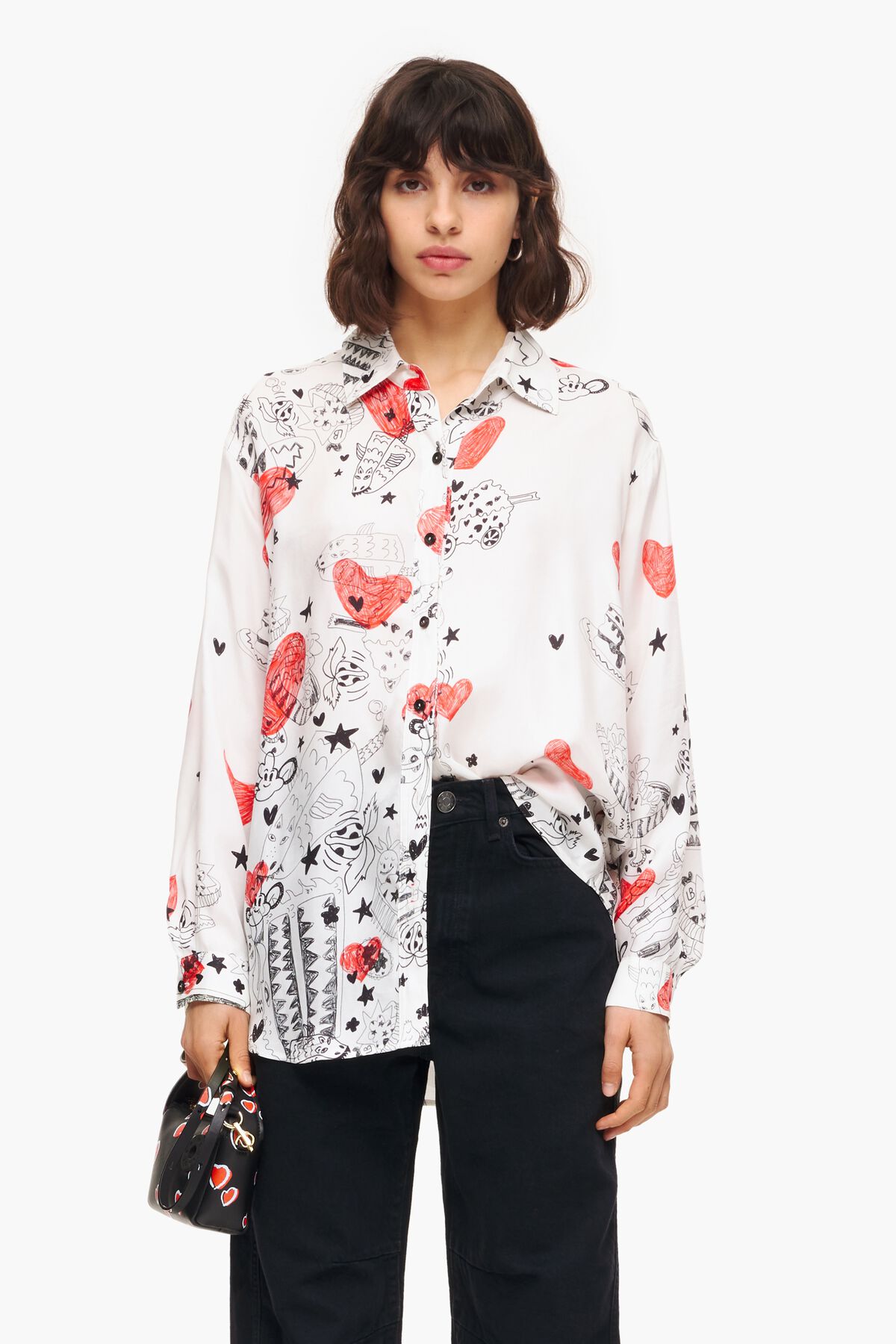 Camisa Nickname Heart