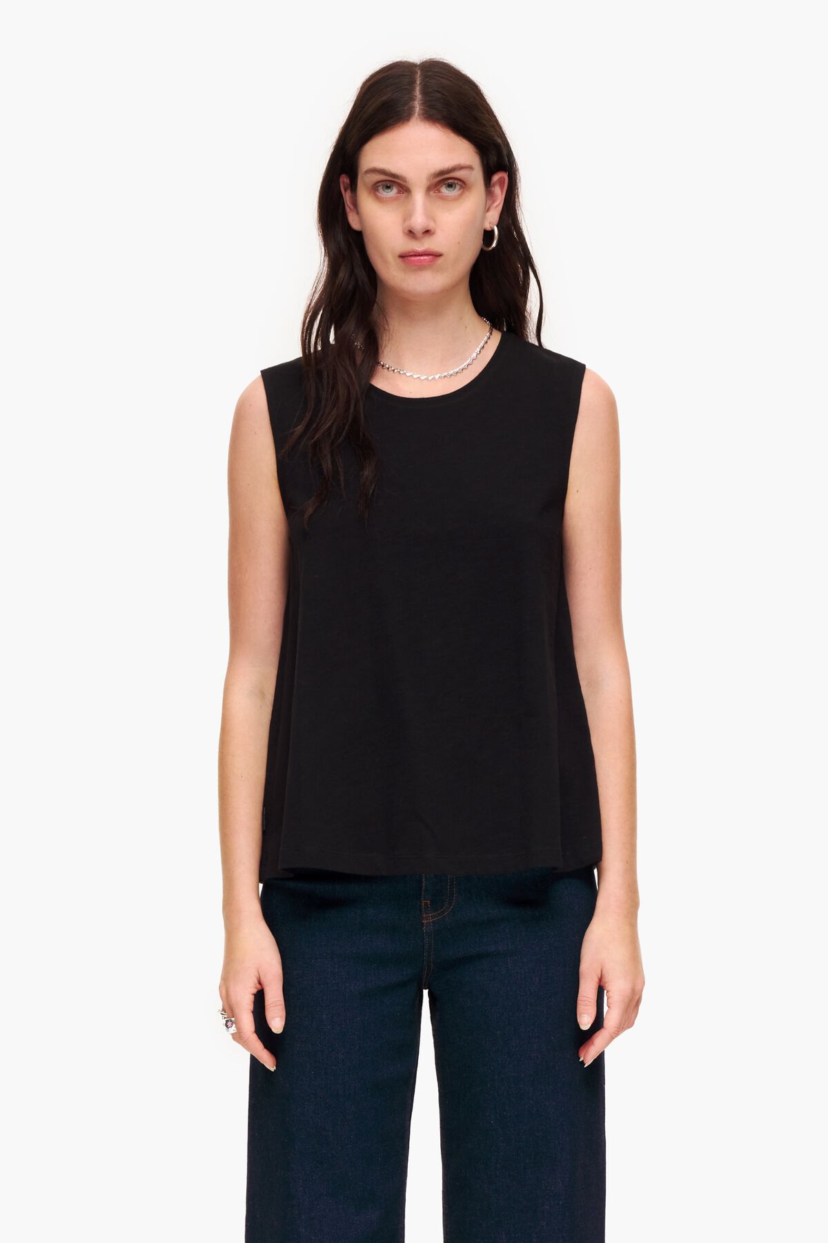 Camiseta algodón negra