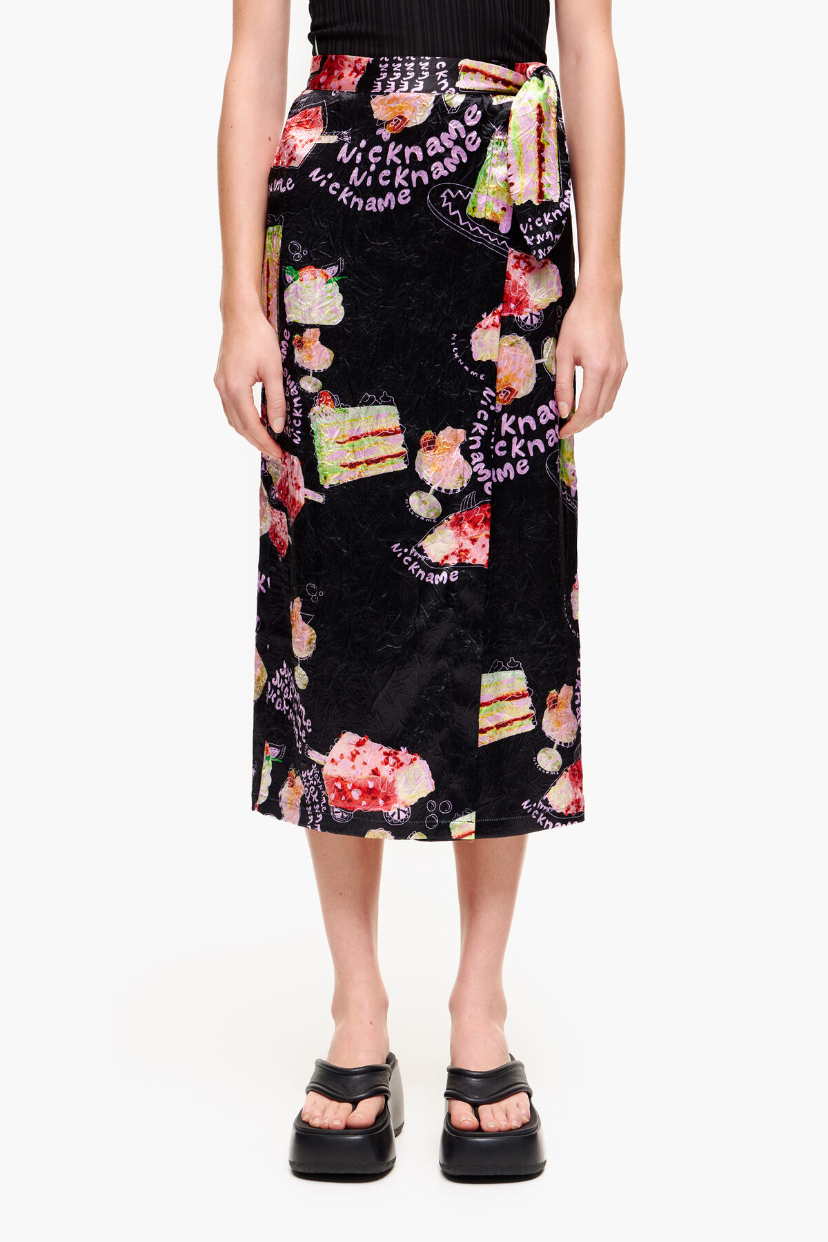 Falda pareo print Nickname Photo