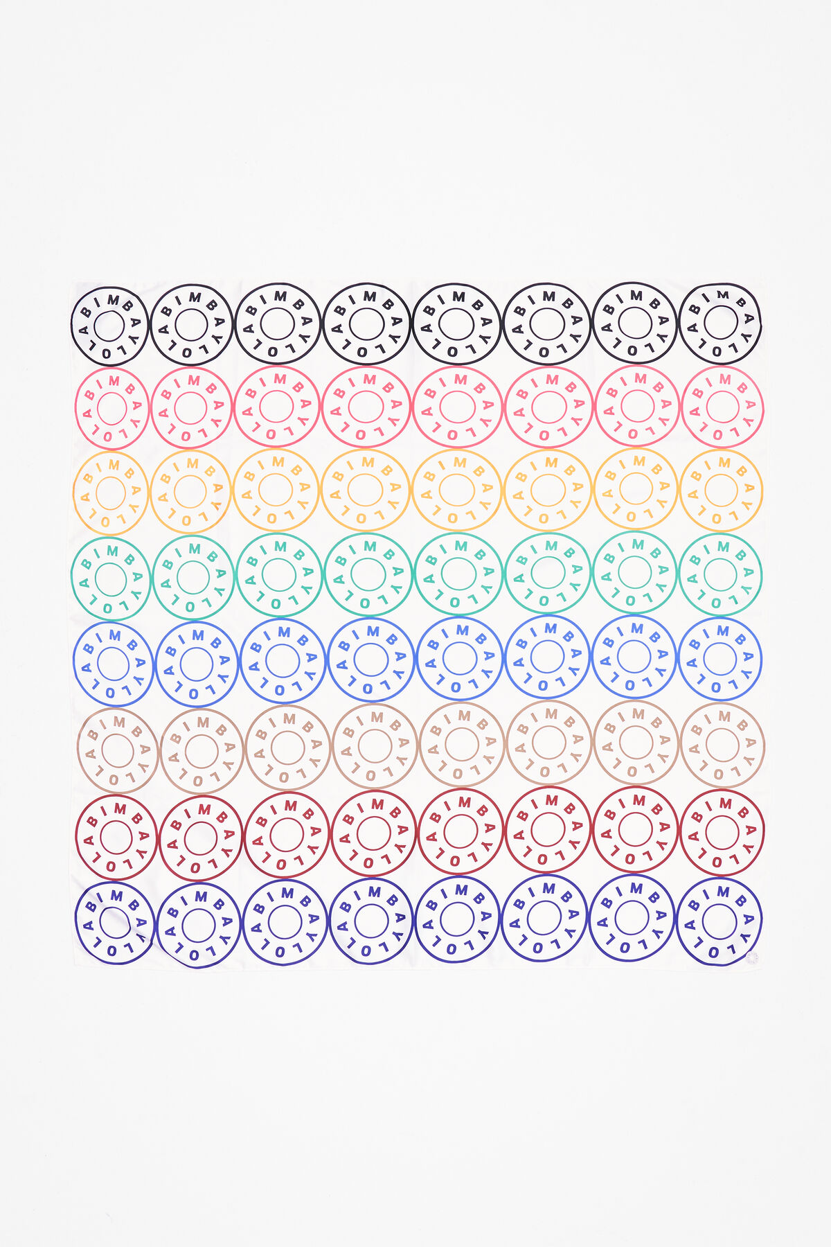 Pañuelo logos blanco