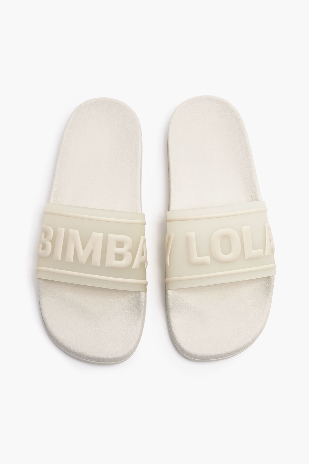 Chancla pala logo blanca