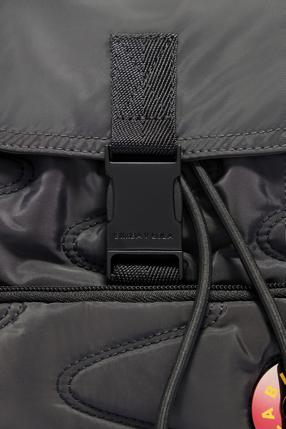 Mochila M nylon antracita