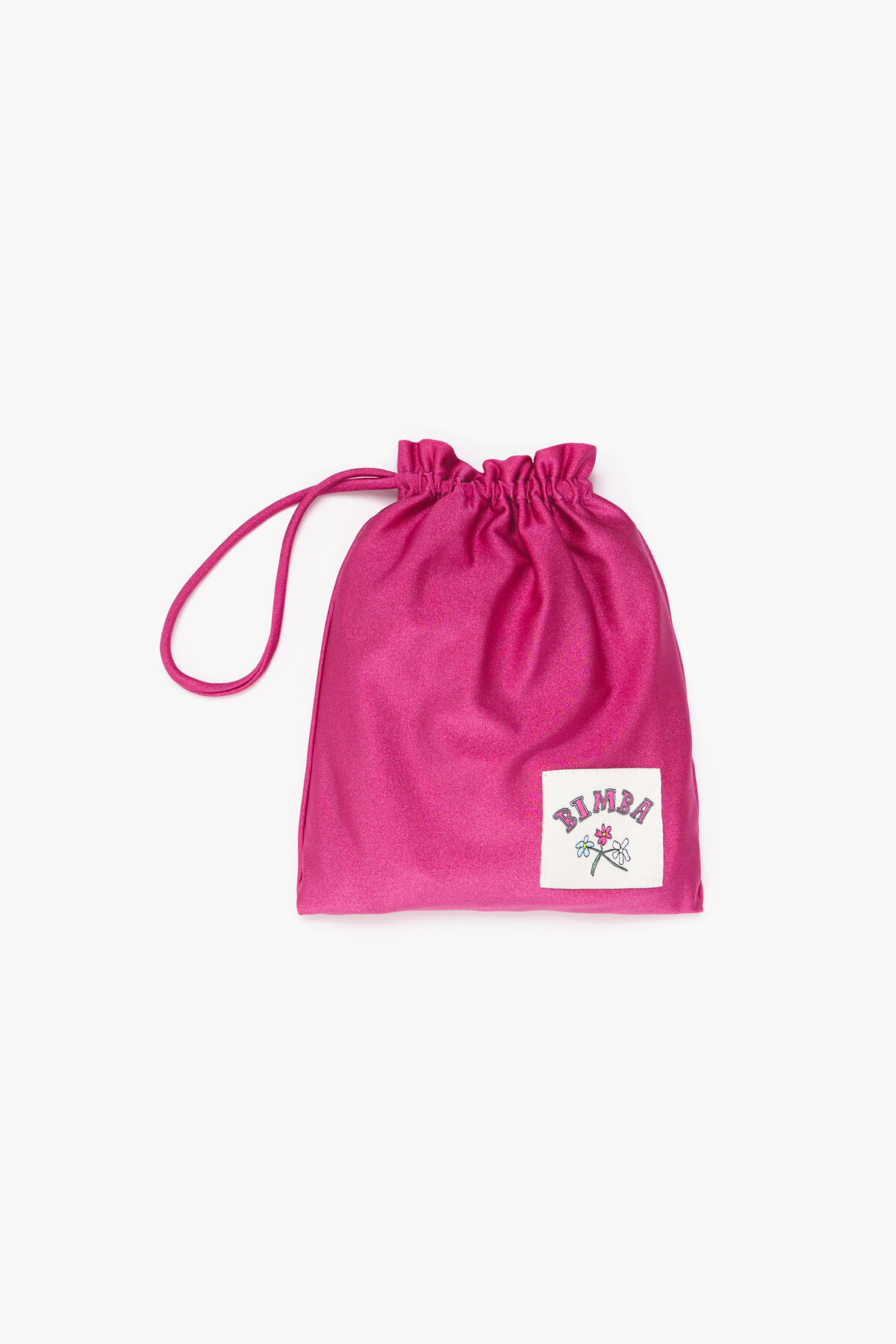 Bañador logo Flores rosa