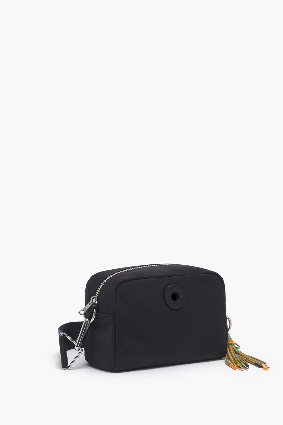 Bolso bandolera S nylon negro