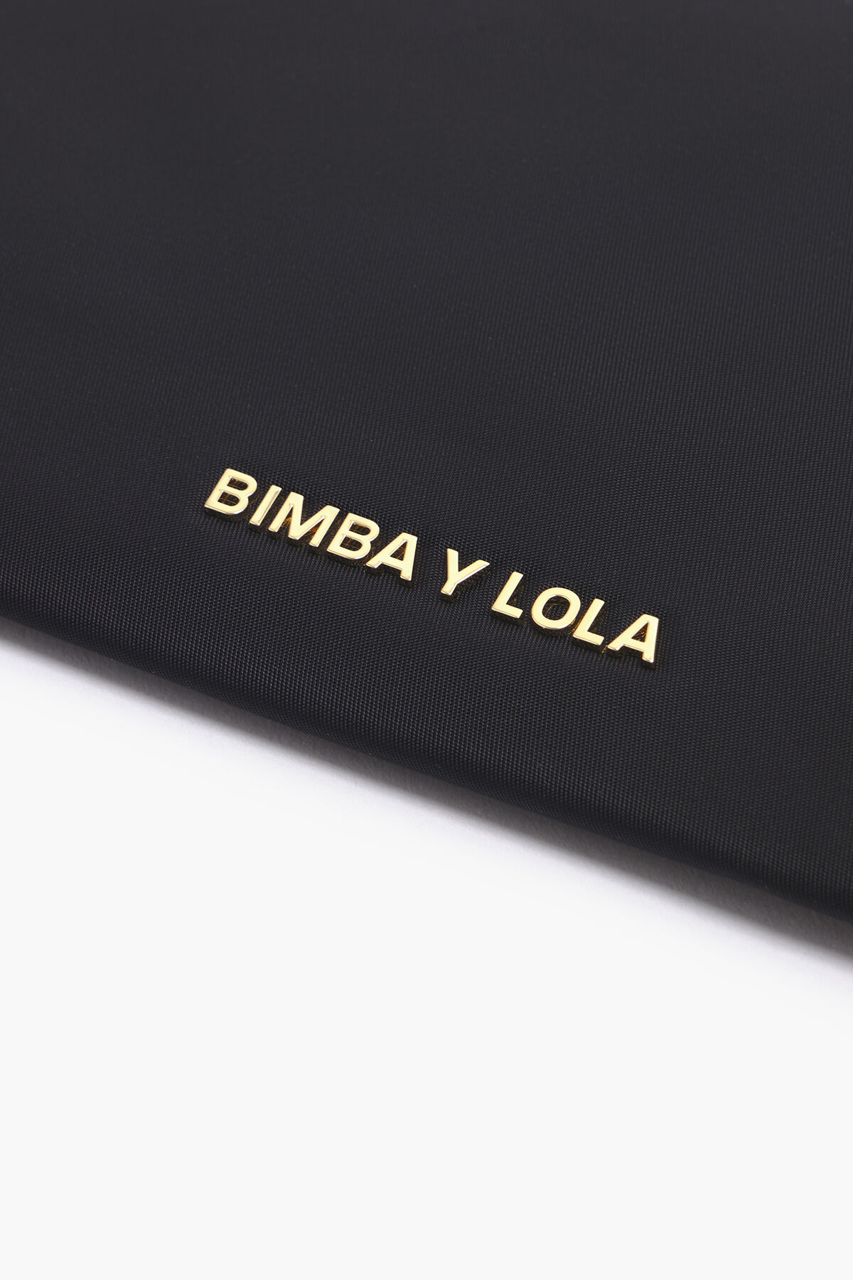 Neceser plano M nylon negro