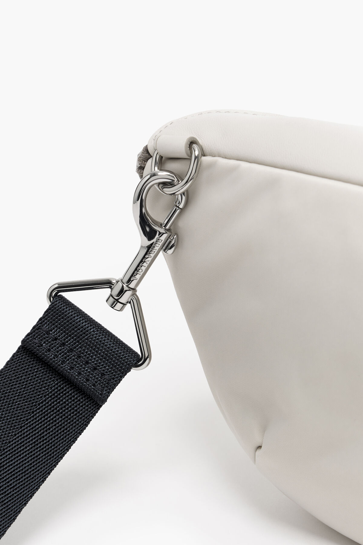 Bolso riñonera Pocket S piel blanco